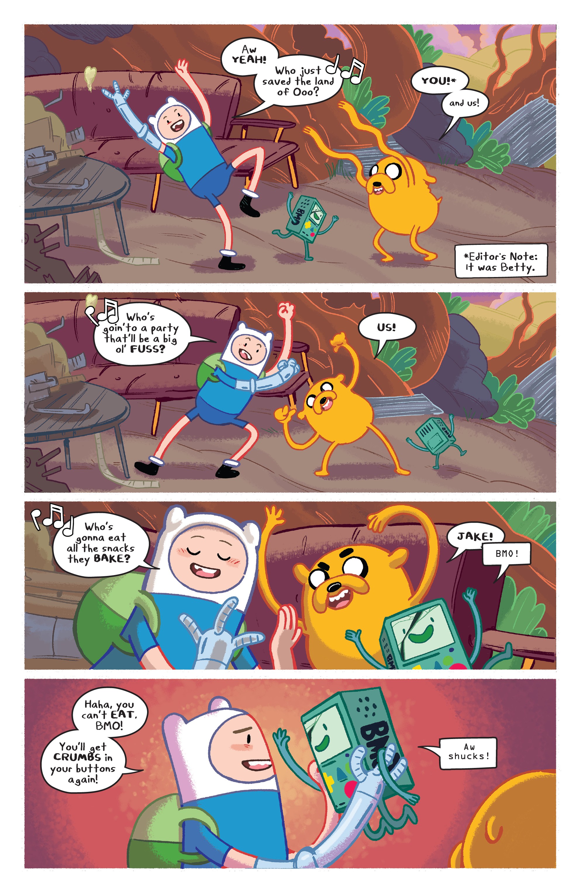 Adventure Time Season Chapter Page