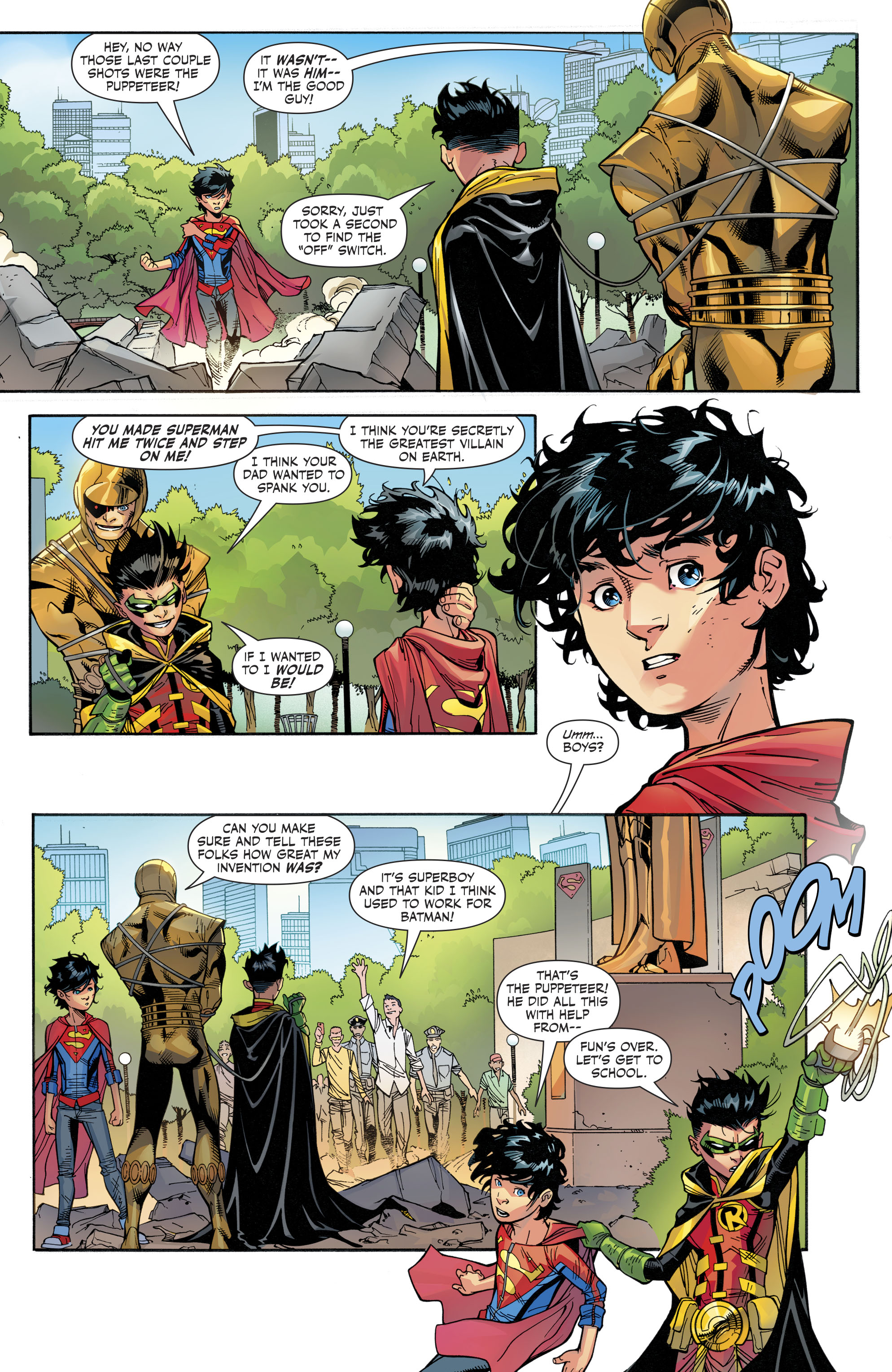 Adventures Of The Super Sons Chapter Page