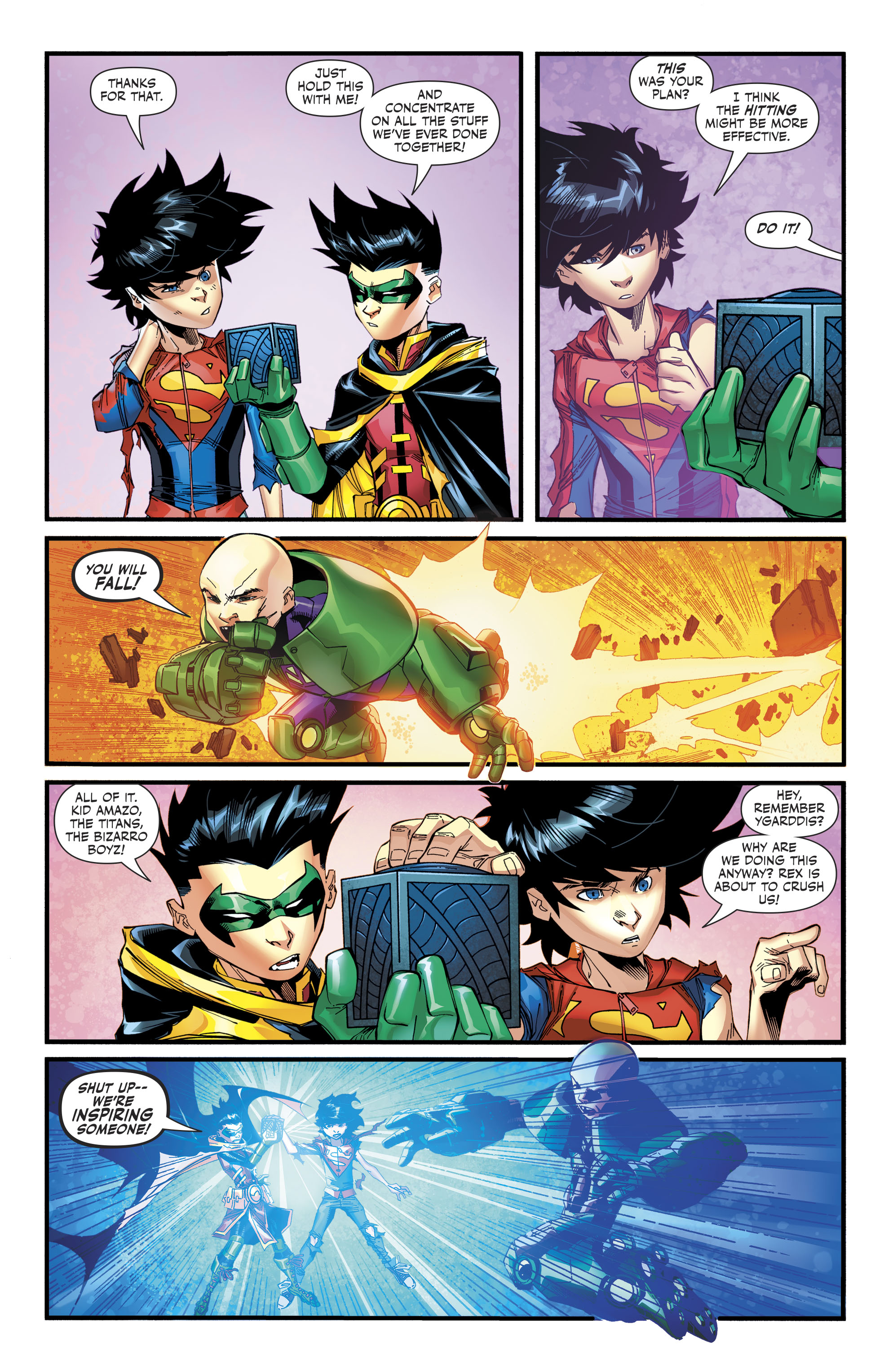 Adventures Of The Super Sons Chapter Page
