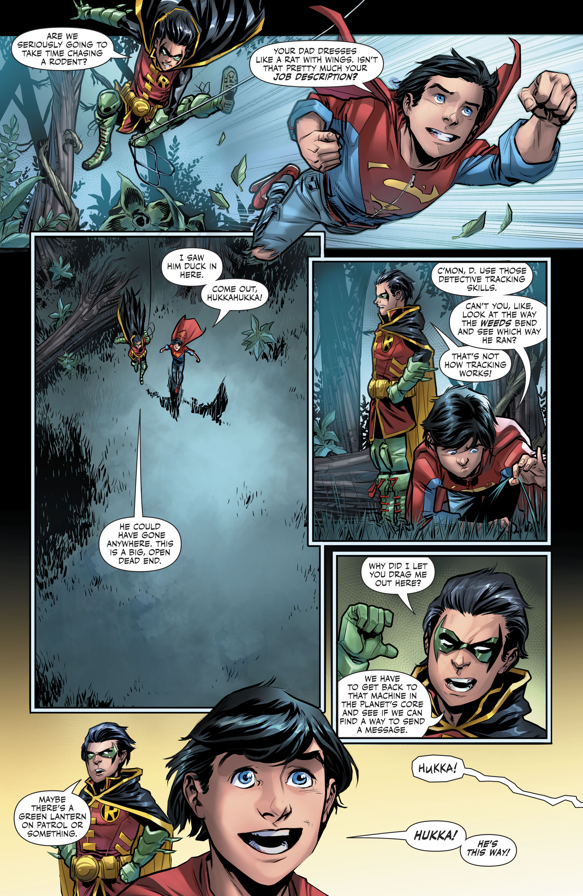 Adventures Of The Super Sons Chapter Page