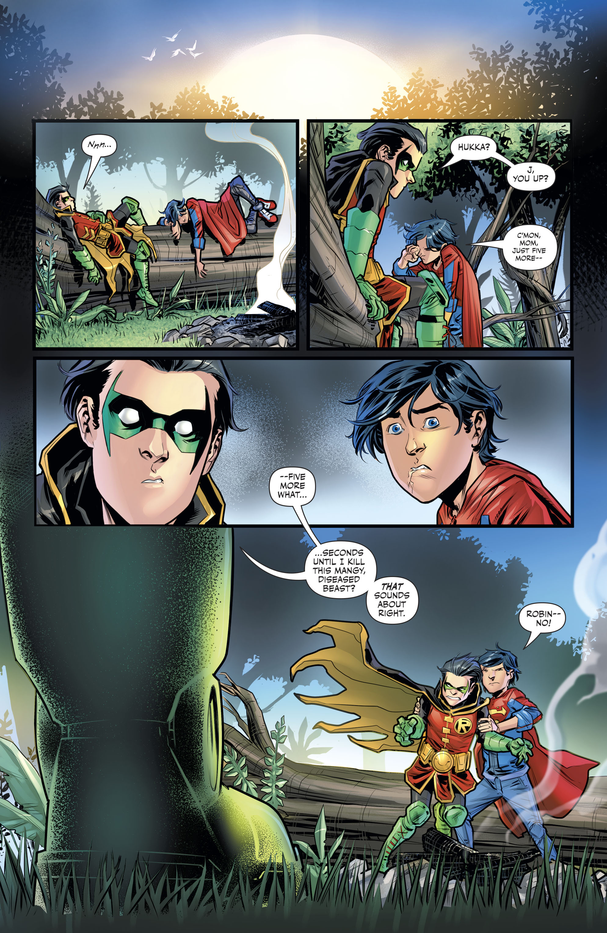 Adventures Of The Super Sons Chapter Page