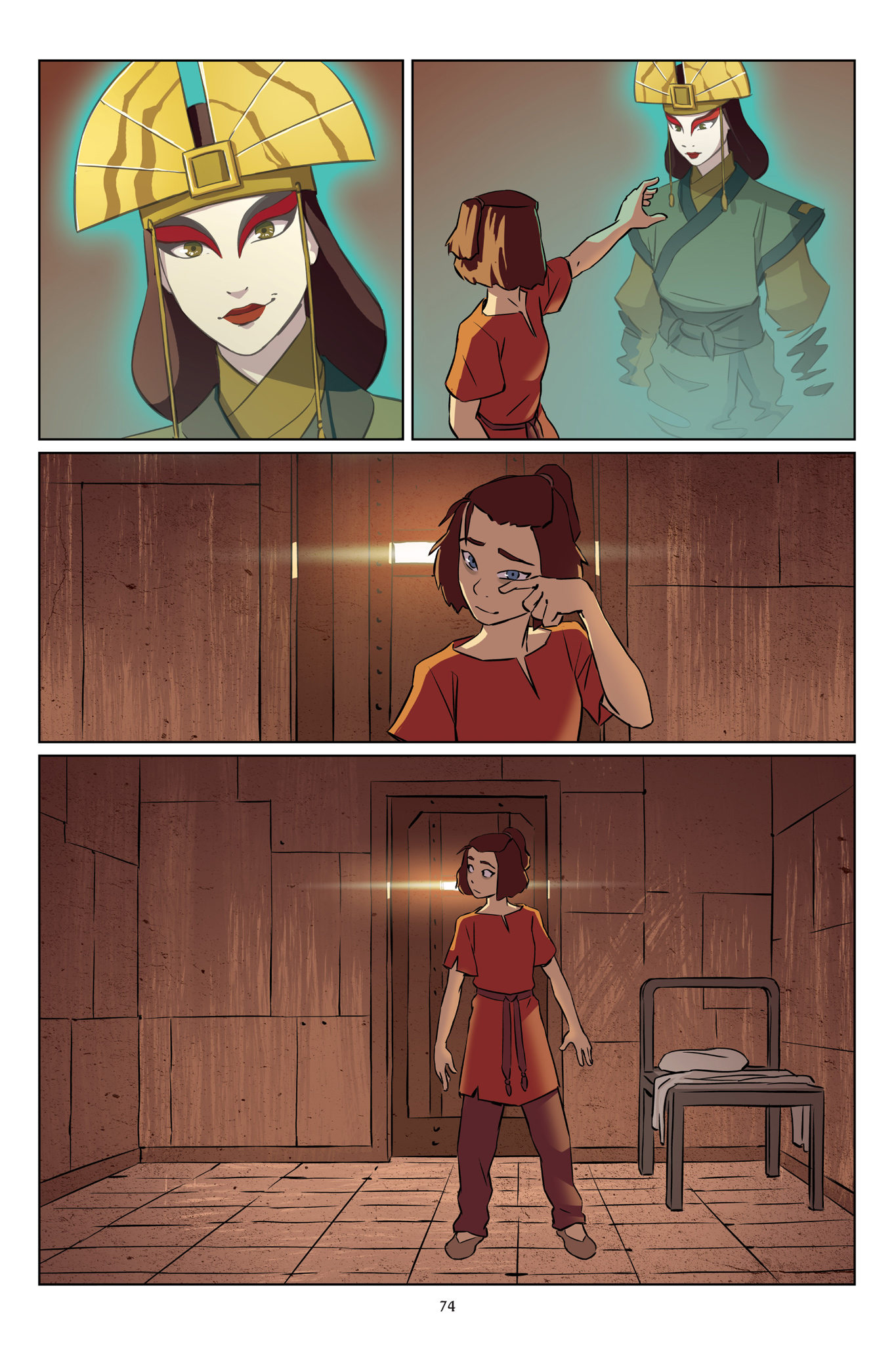 Avatar The Last Airbender Suki Alone Chapter Page