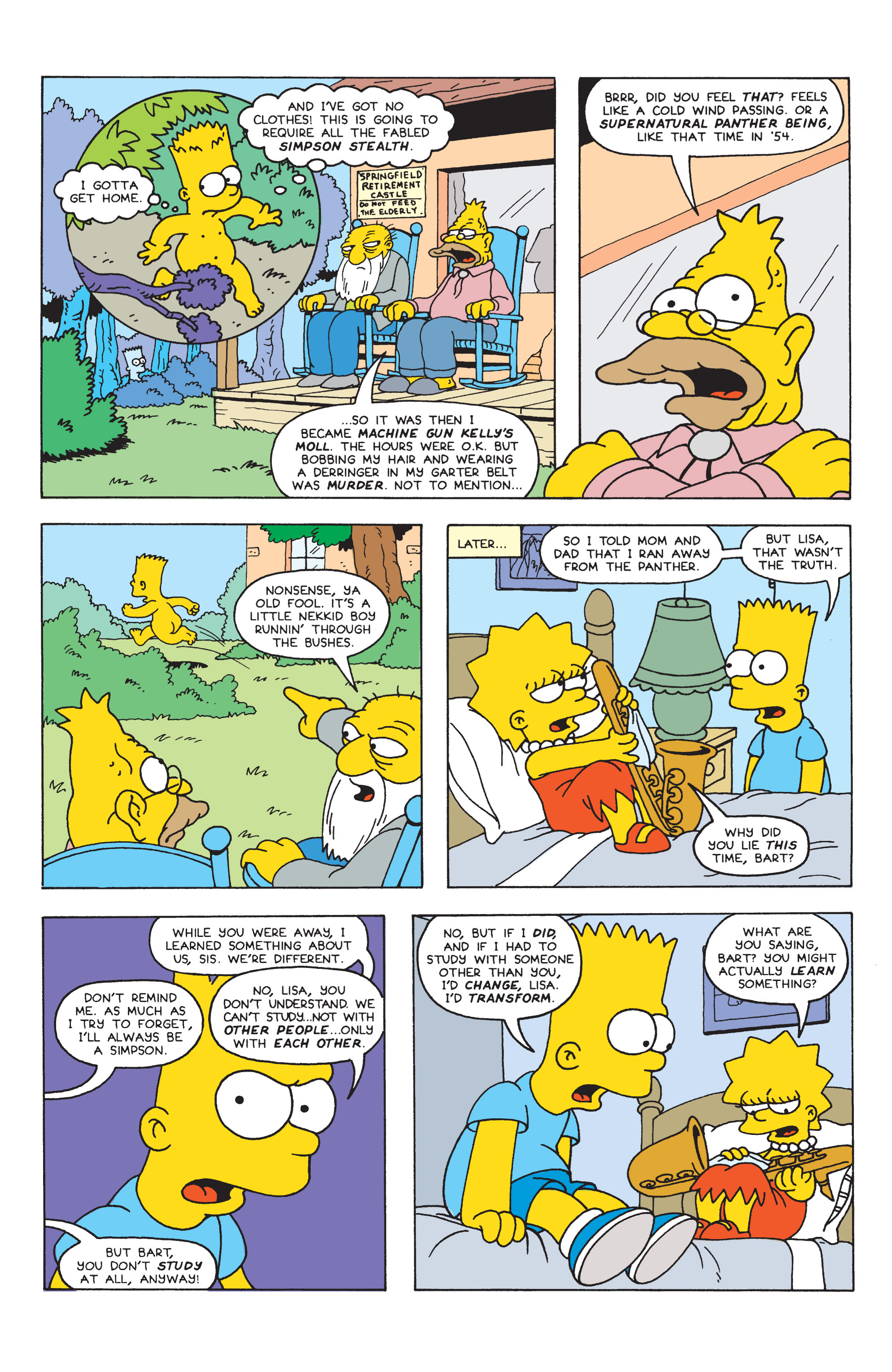 Барт И Лиза Секс Комикс