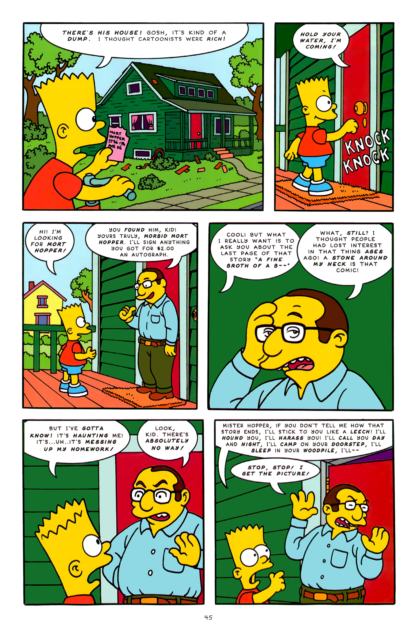 Bart Simpson S Treehouse Of Horror 1995 Chapter 17 Page 44