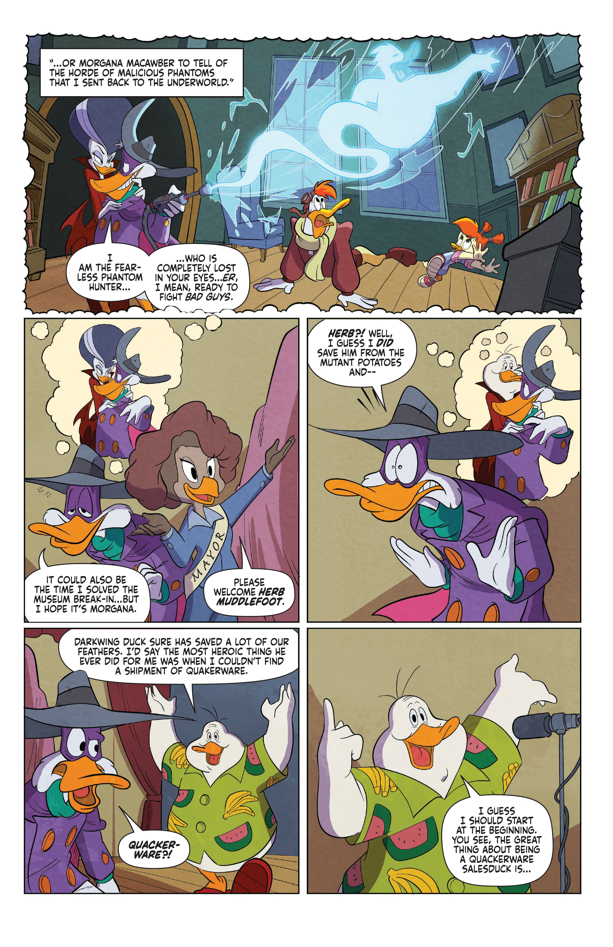 Darkwing Duck Chapter Page