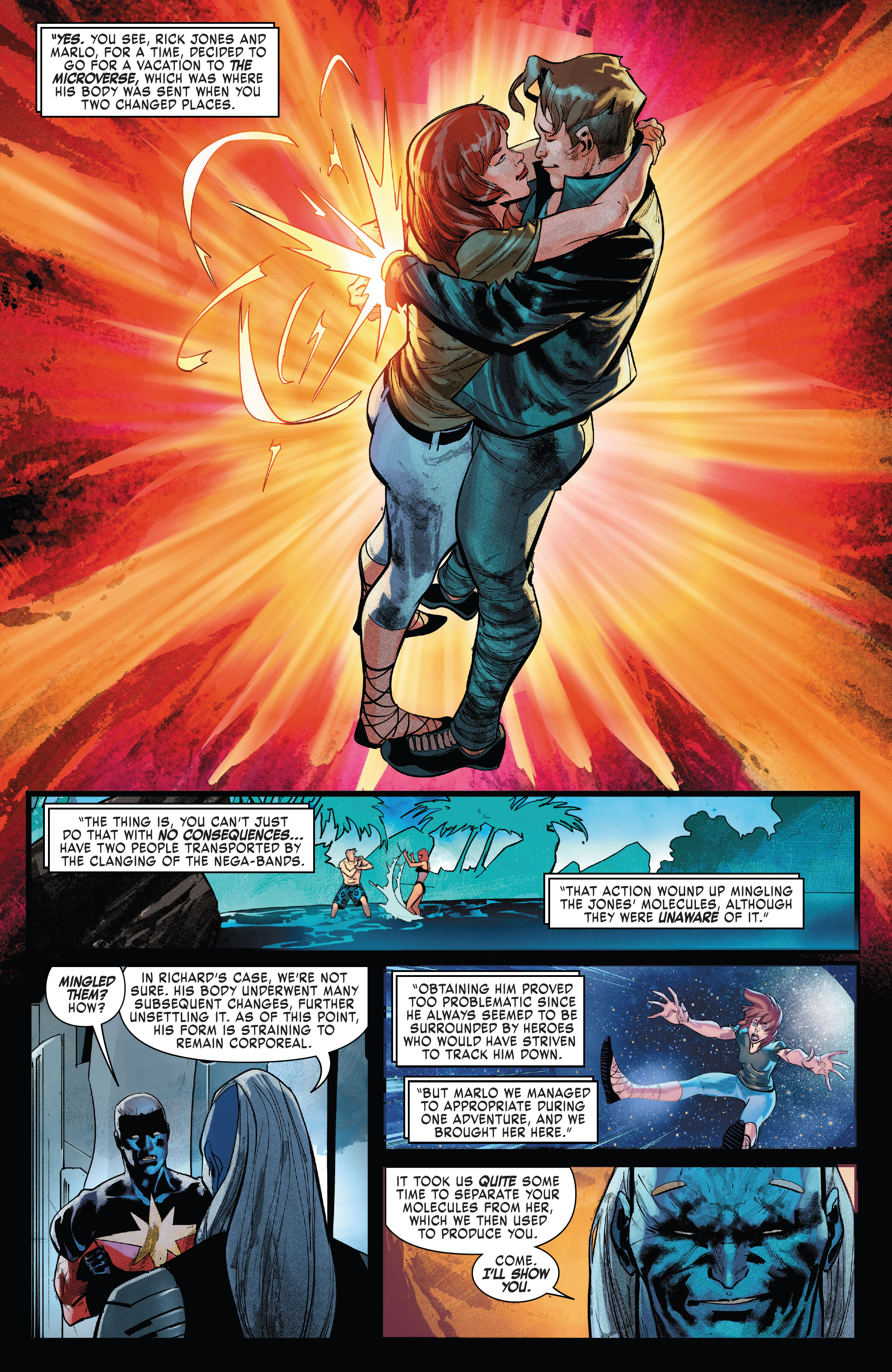 Genis Vell Captain Marvel 2022 Chapter 3 Page 1