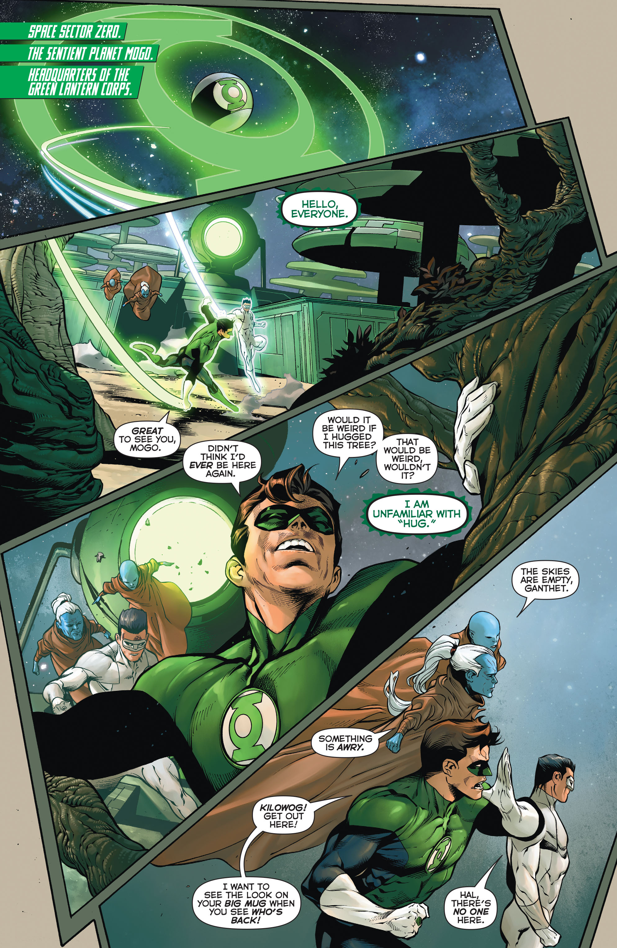 Hal Jordan And The Green Lantern Corps Chapter Page