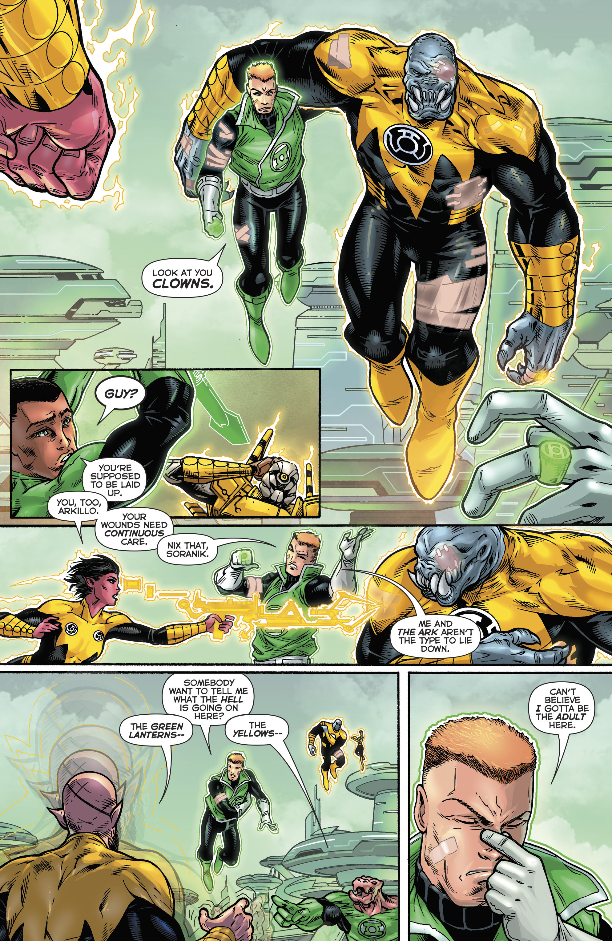 Hal Jordan And The Green Lantern Corps Chapter Page