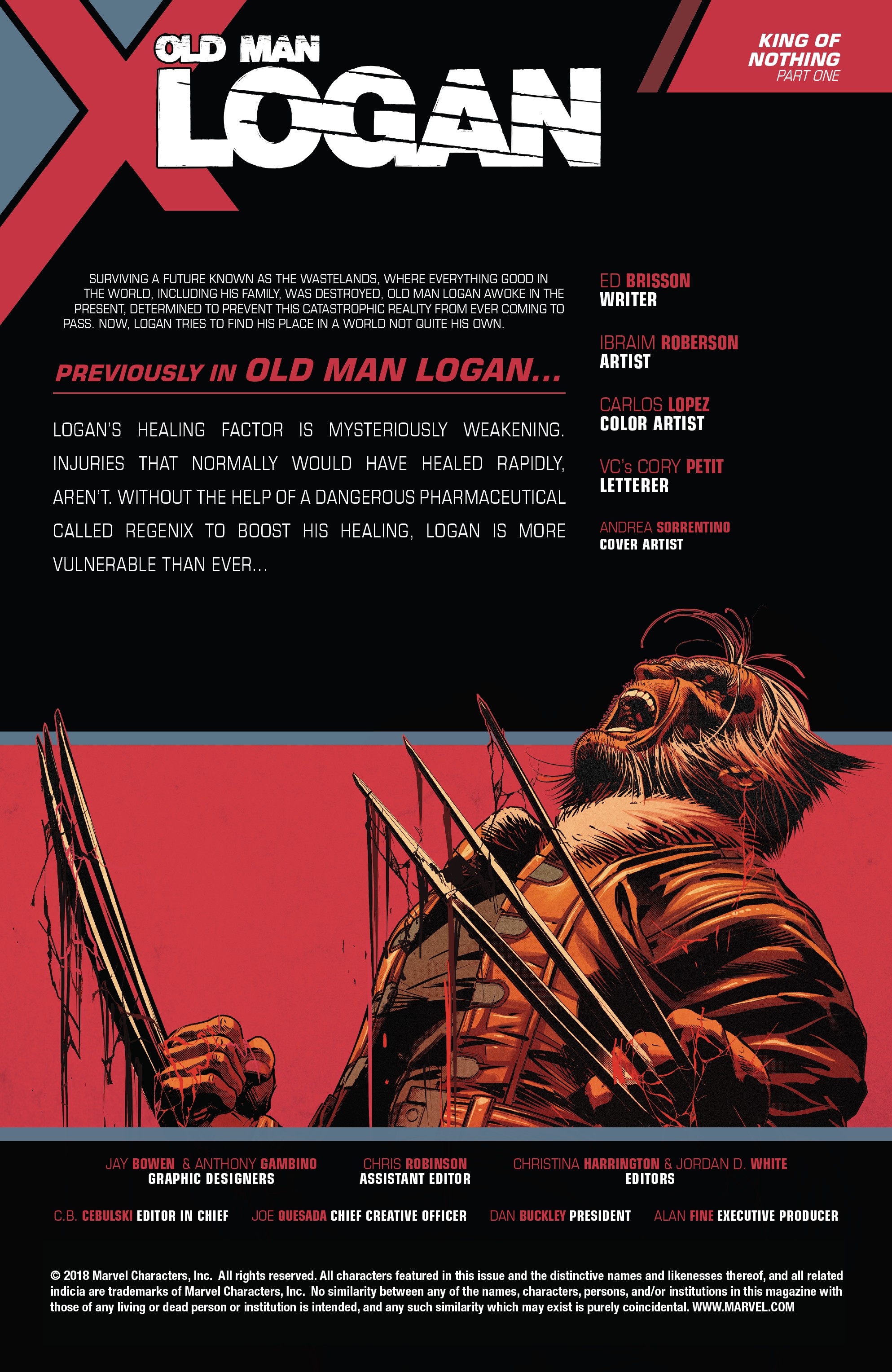 Old Man Logan Chapter Page