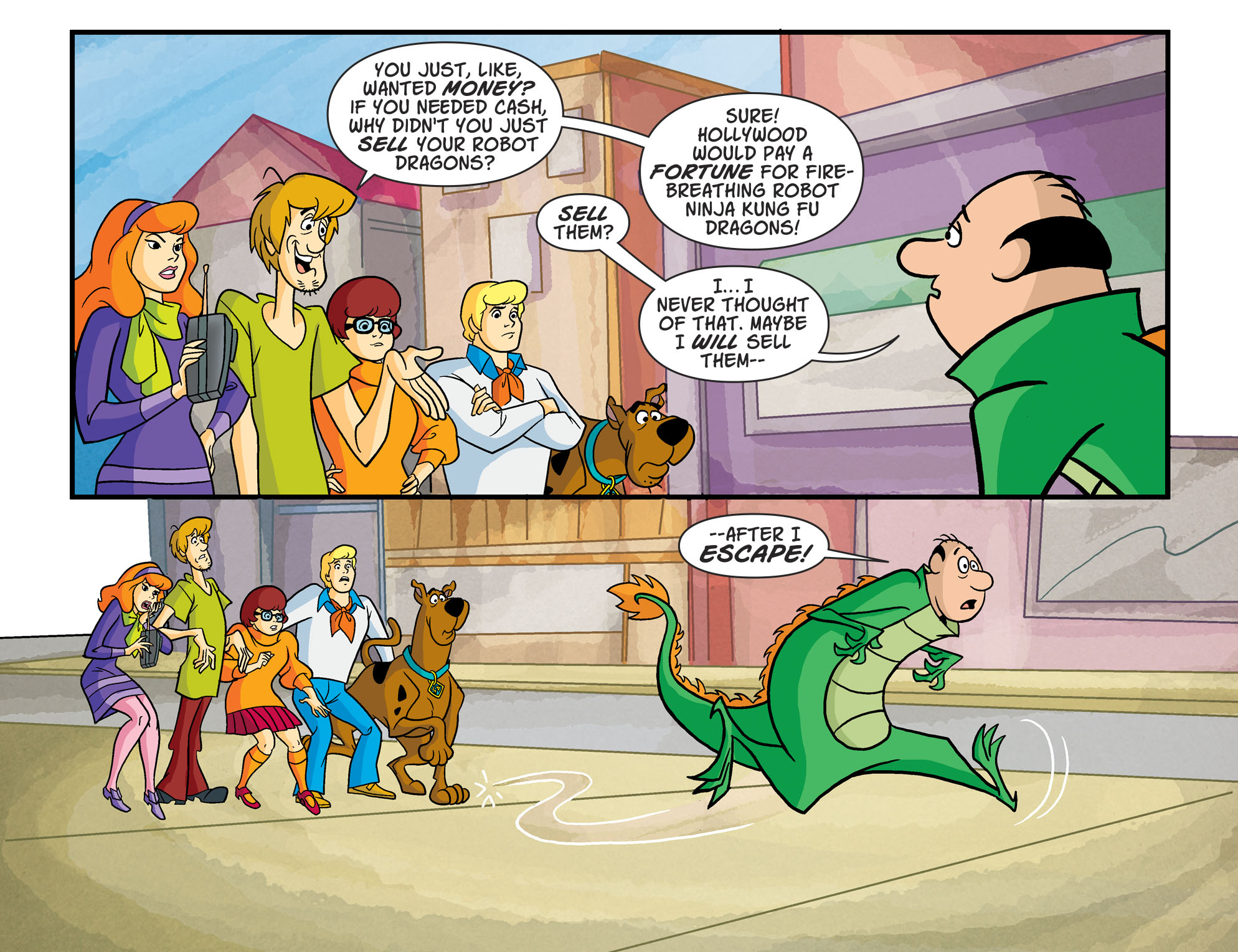 Scooby Doo Team Up Chapter Page