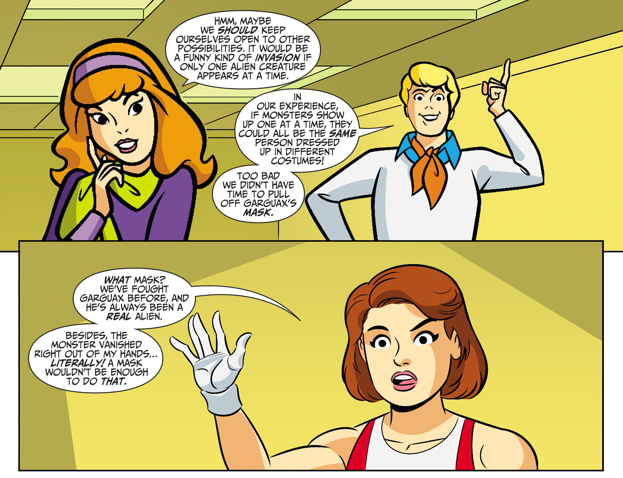 Scooby Doo Team Up Chapter Page