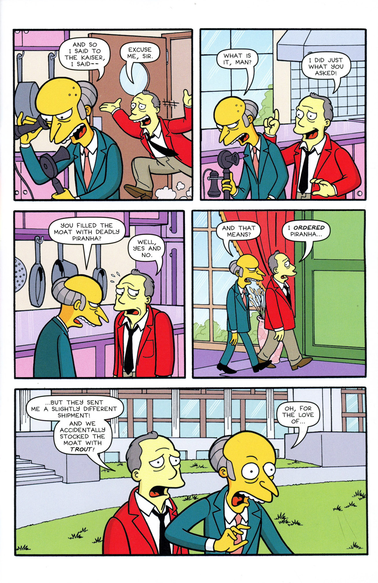 Simpsons Comics Chapter Page