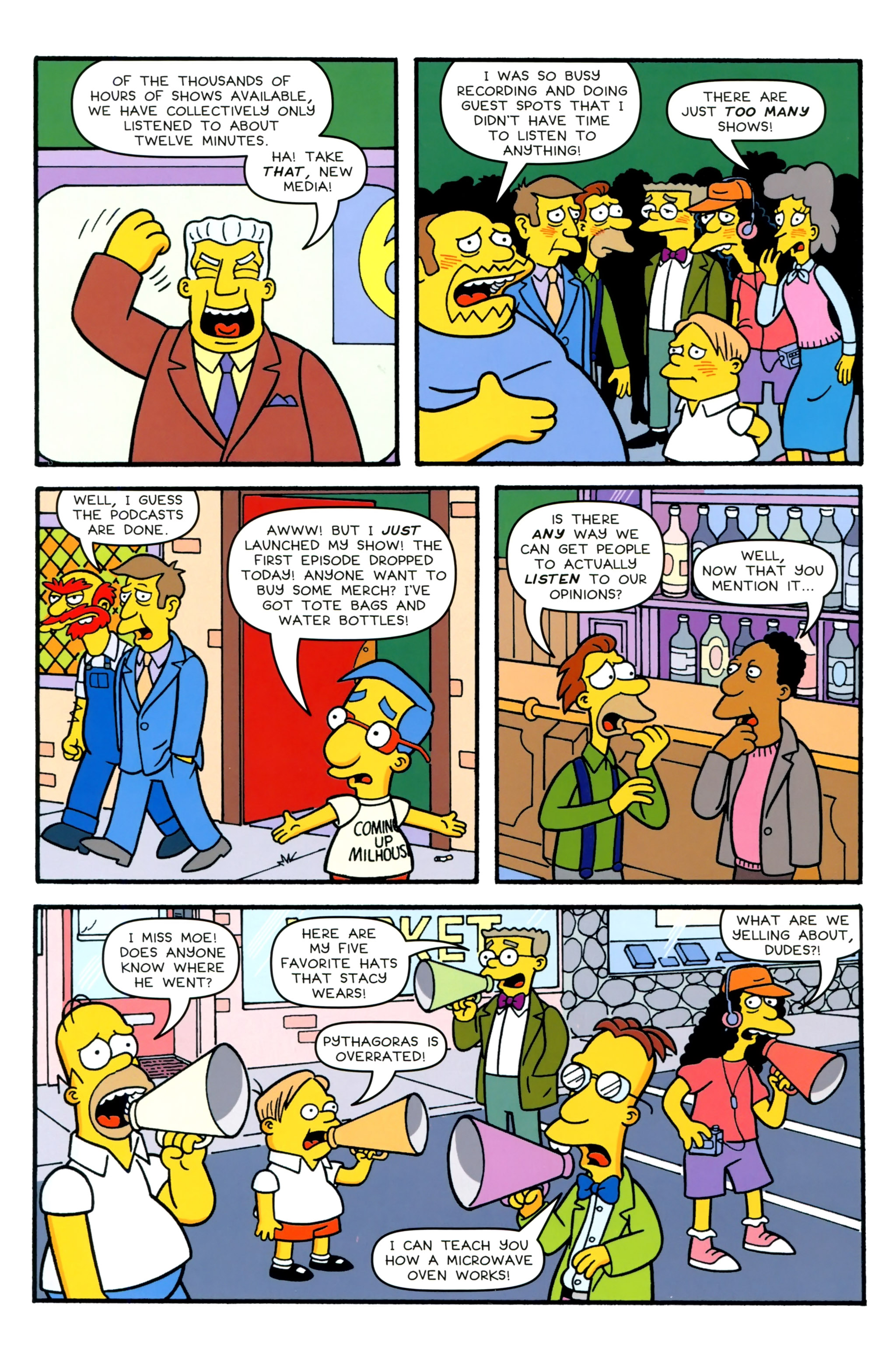 Simpsons Comics Chapter Page