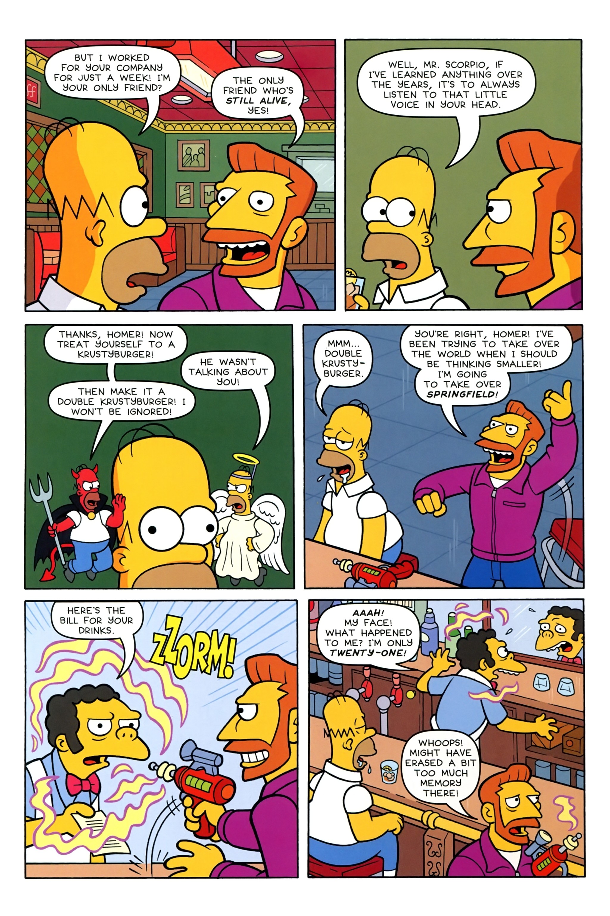 Simpsons Comics Chapter Page