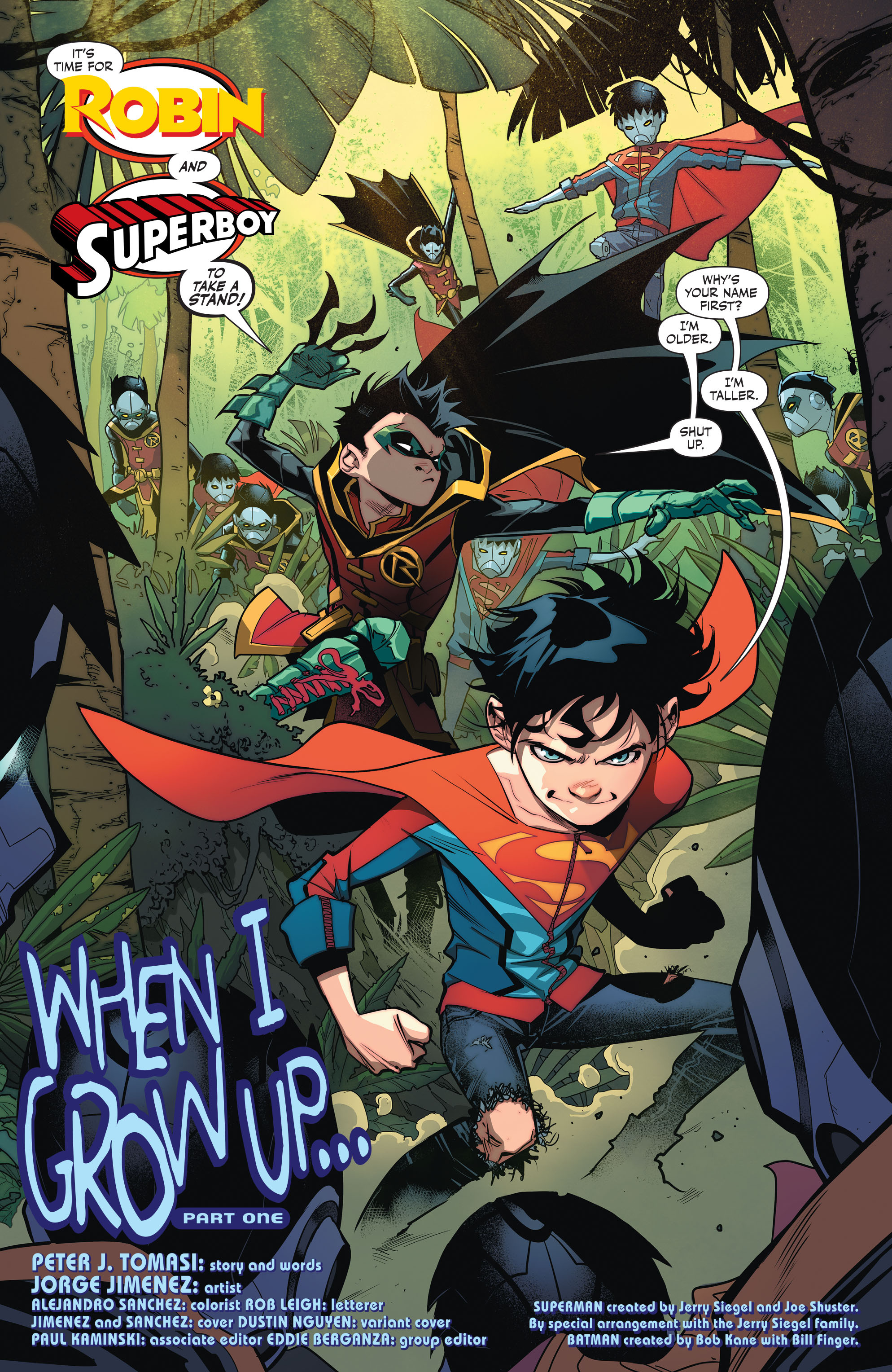 Super Sons Chapter Page