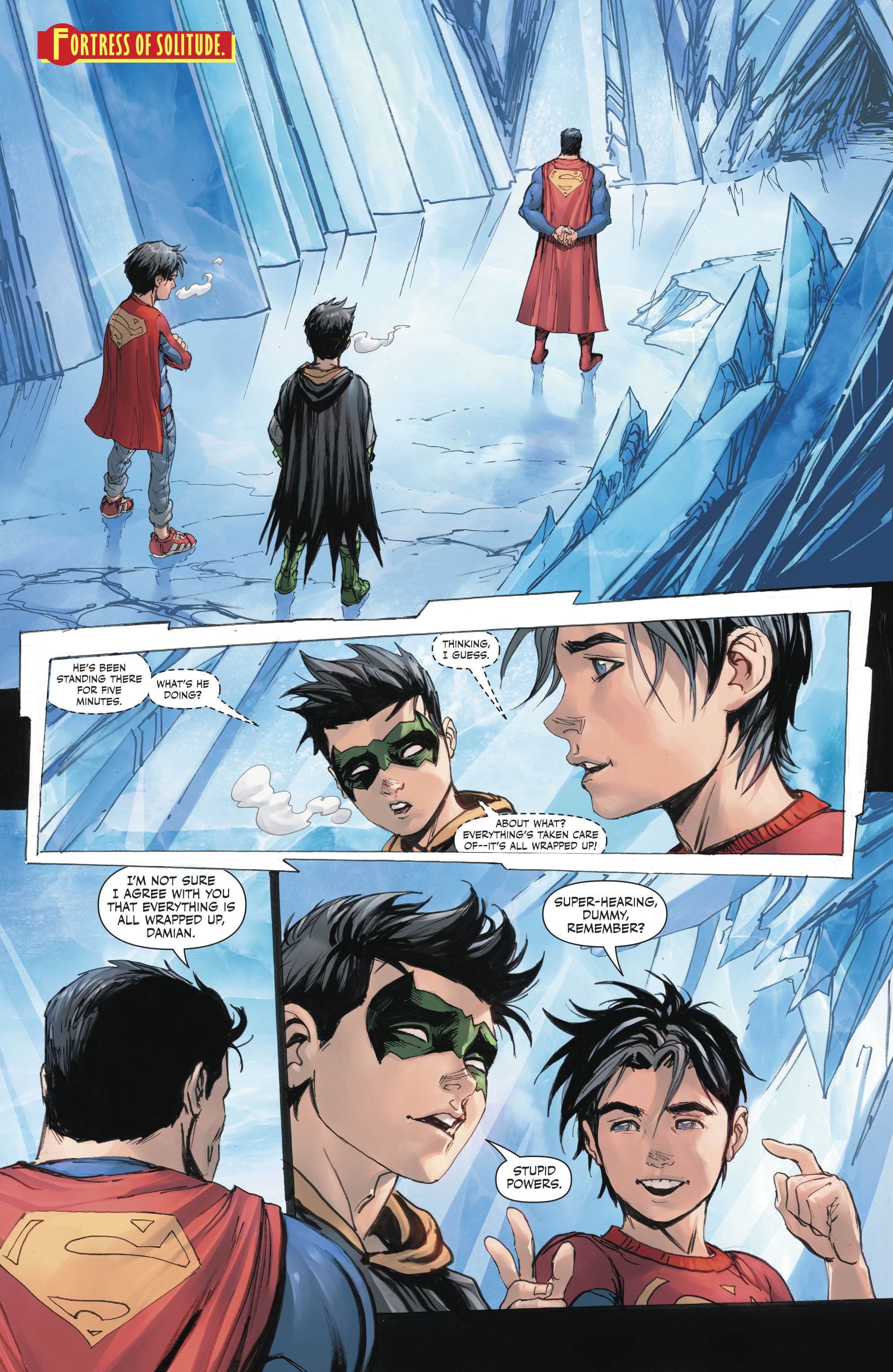 Super Sons Chapter Page