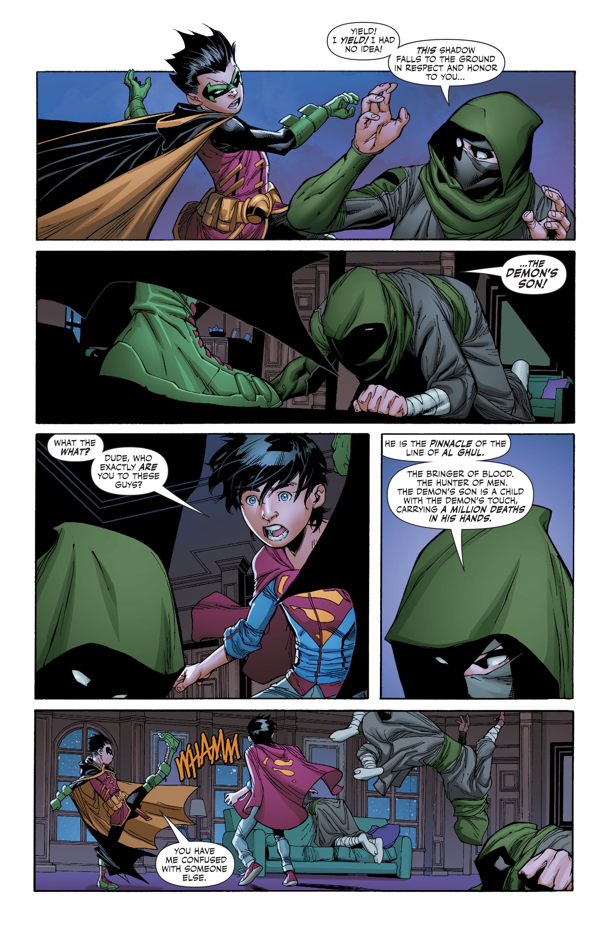 Super Sons Chapter Page