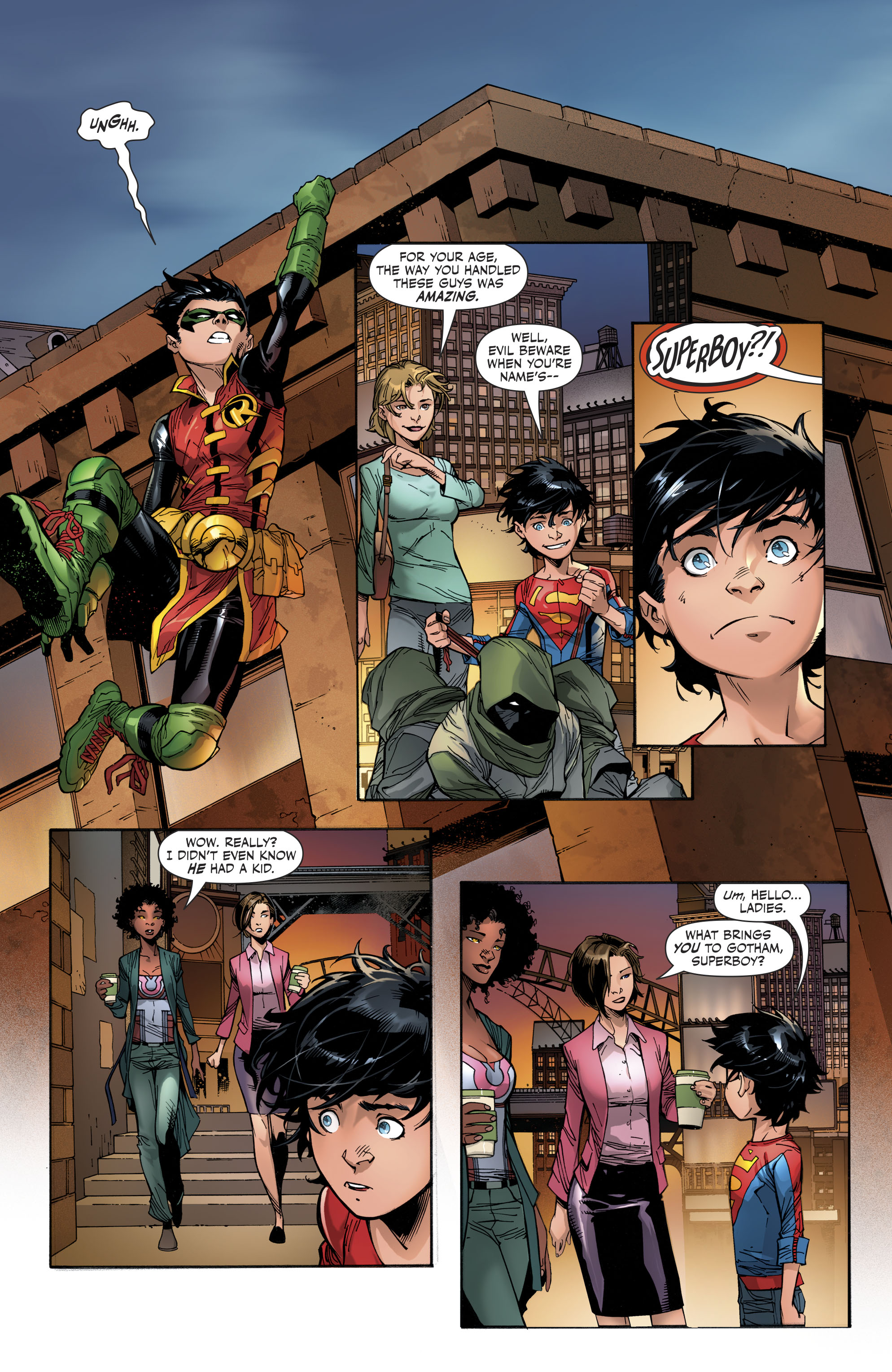 Super Sons Chapter Page