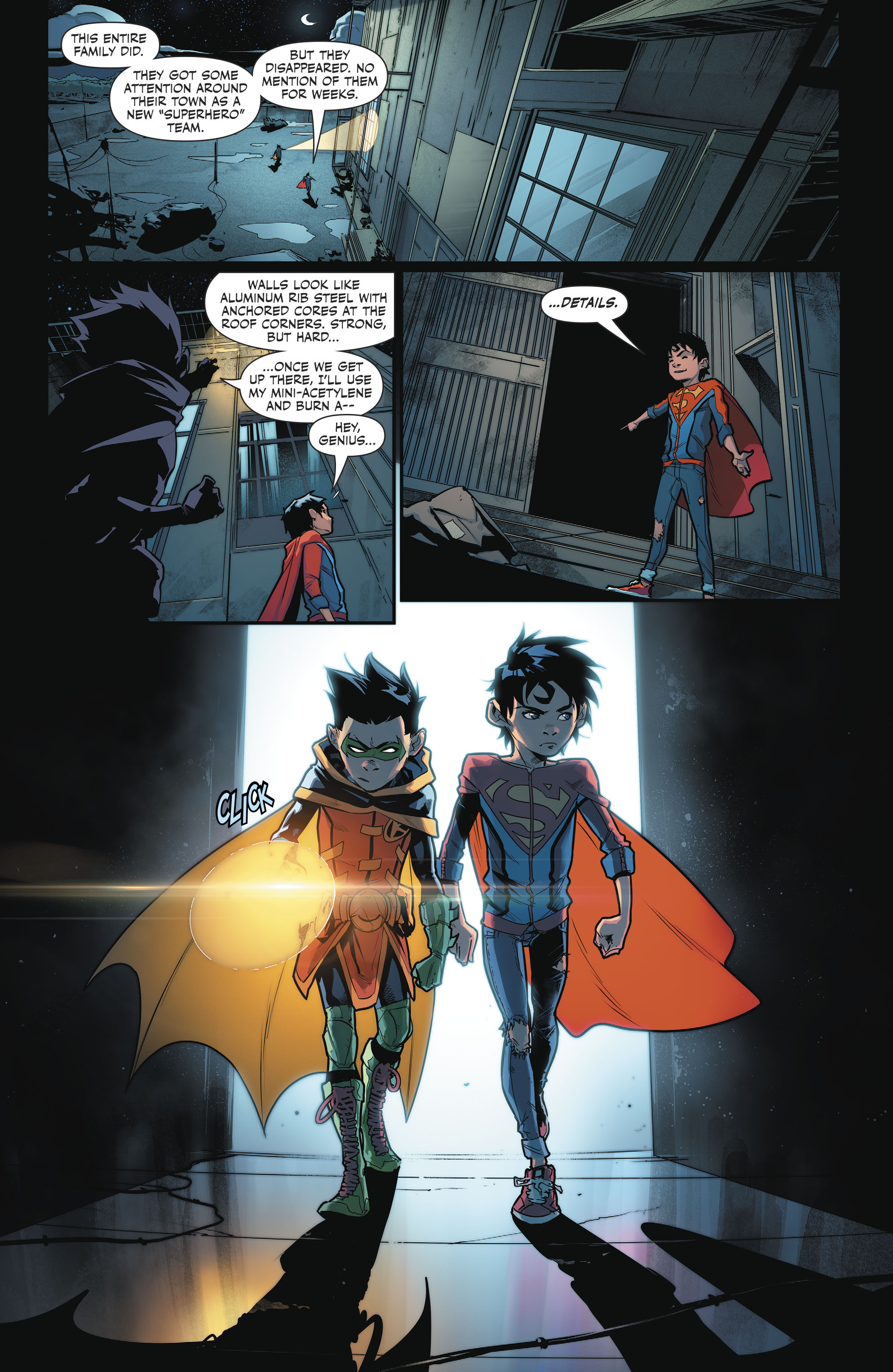 Super Sons Chapter Page