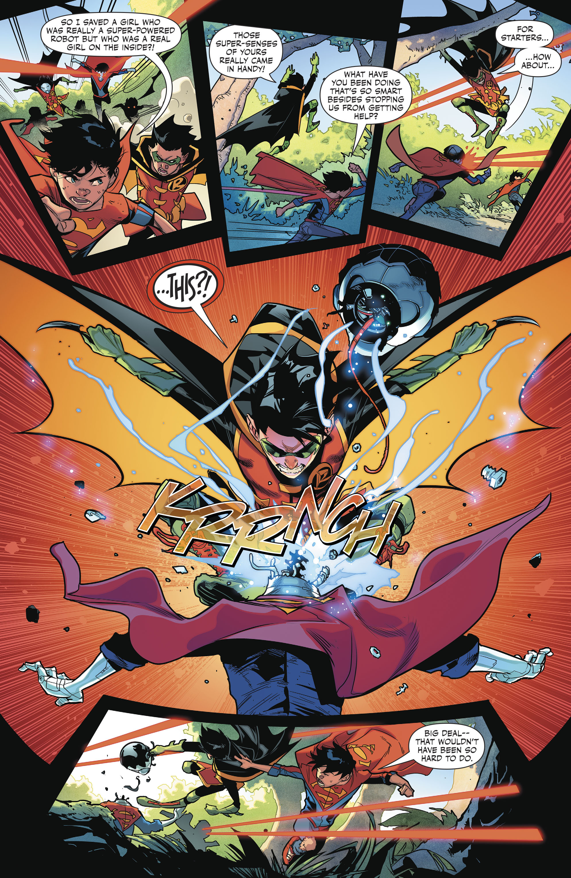 Super Sons Chapter Page