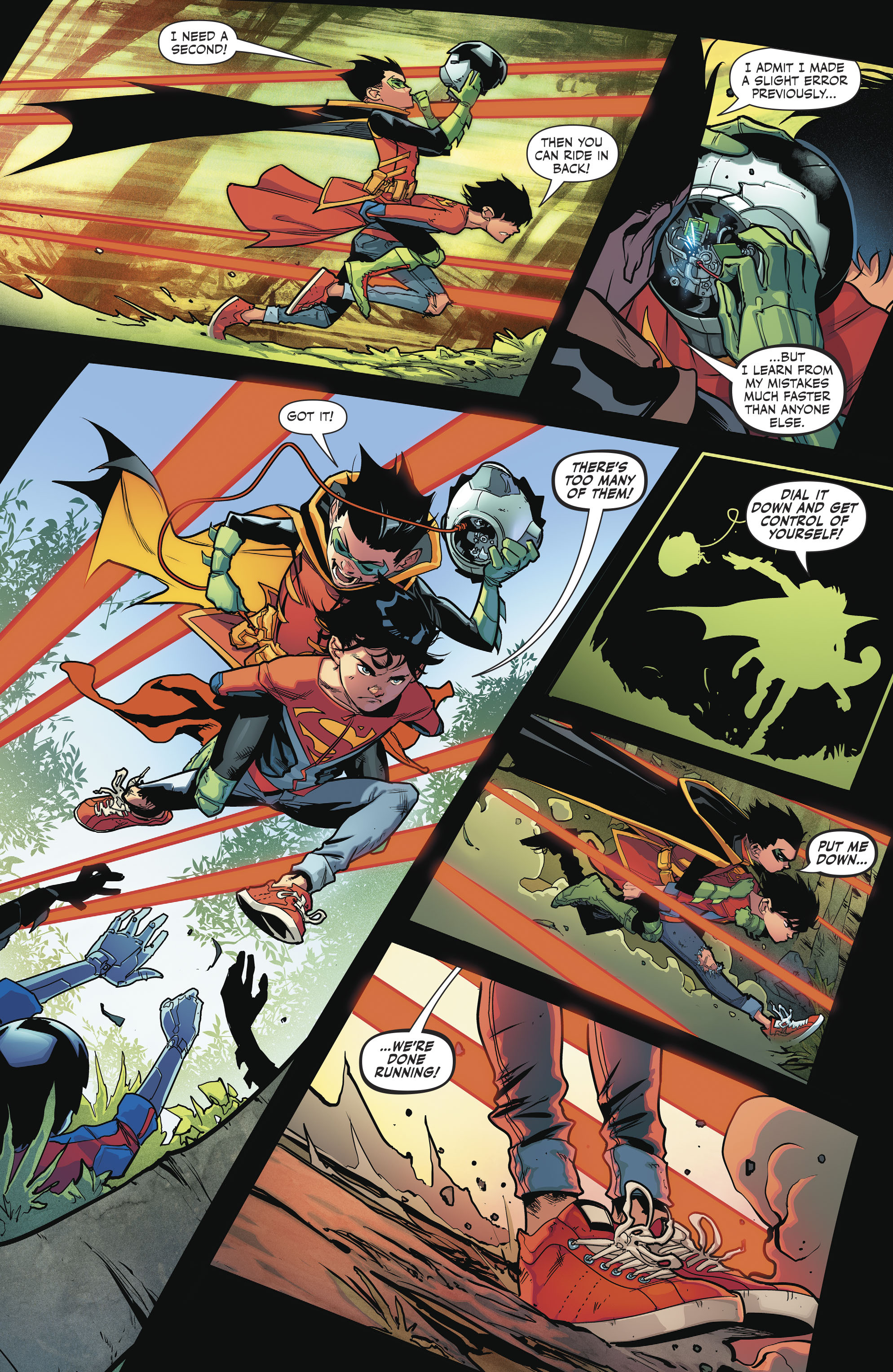 Super Sons Chapter Page