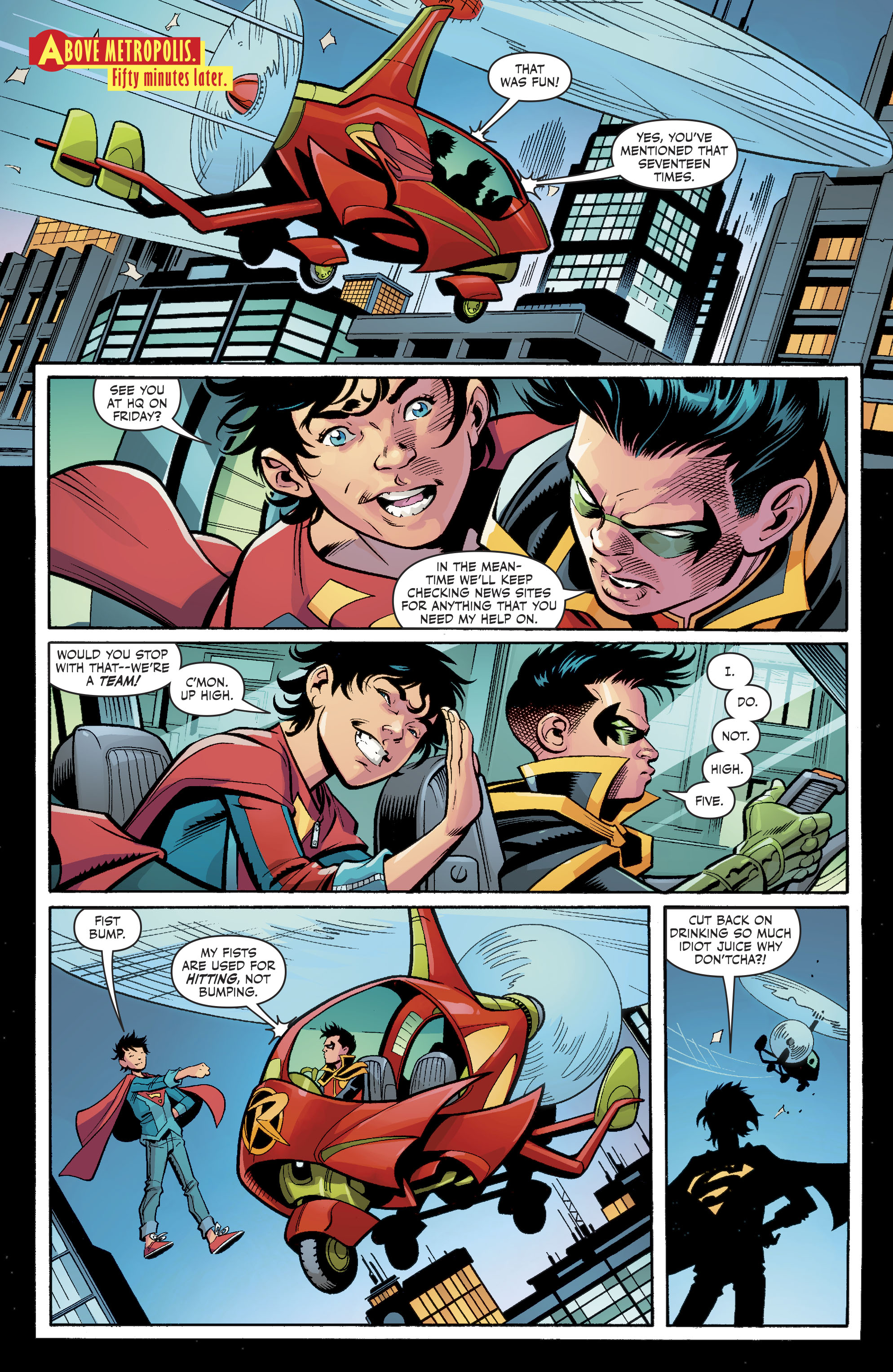 Super Sons Chapter Annual Page