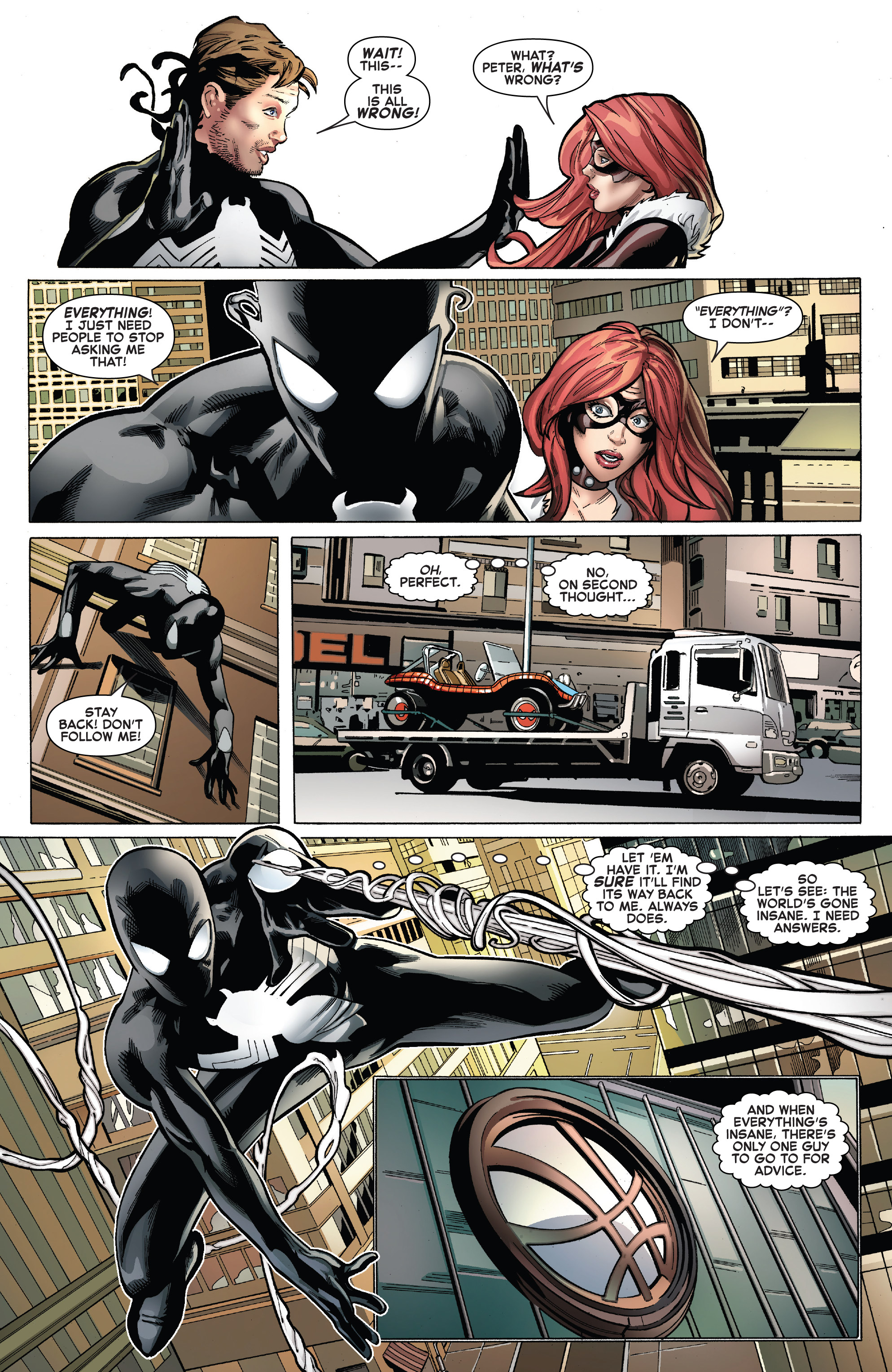 Symbiote Spider Man Alien Reality Chapter Page