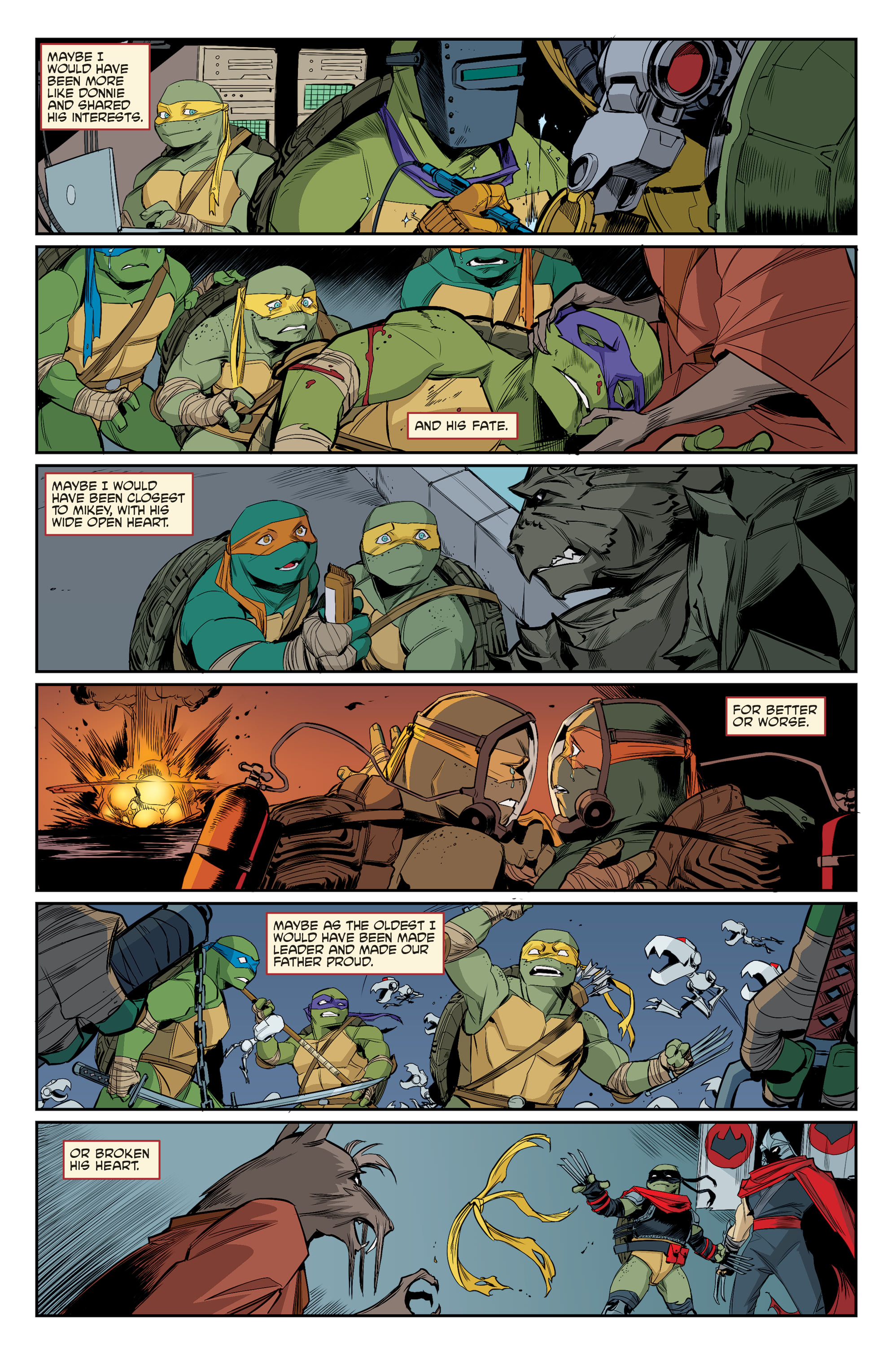 Teenage Mutant Ninja Turtles Jennika Chapter Page