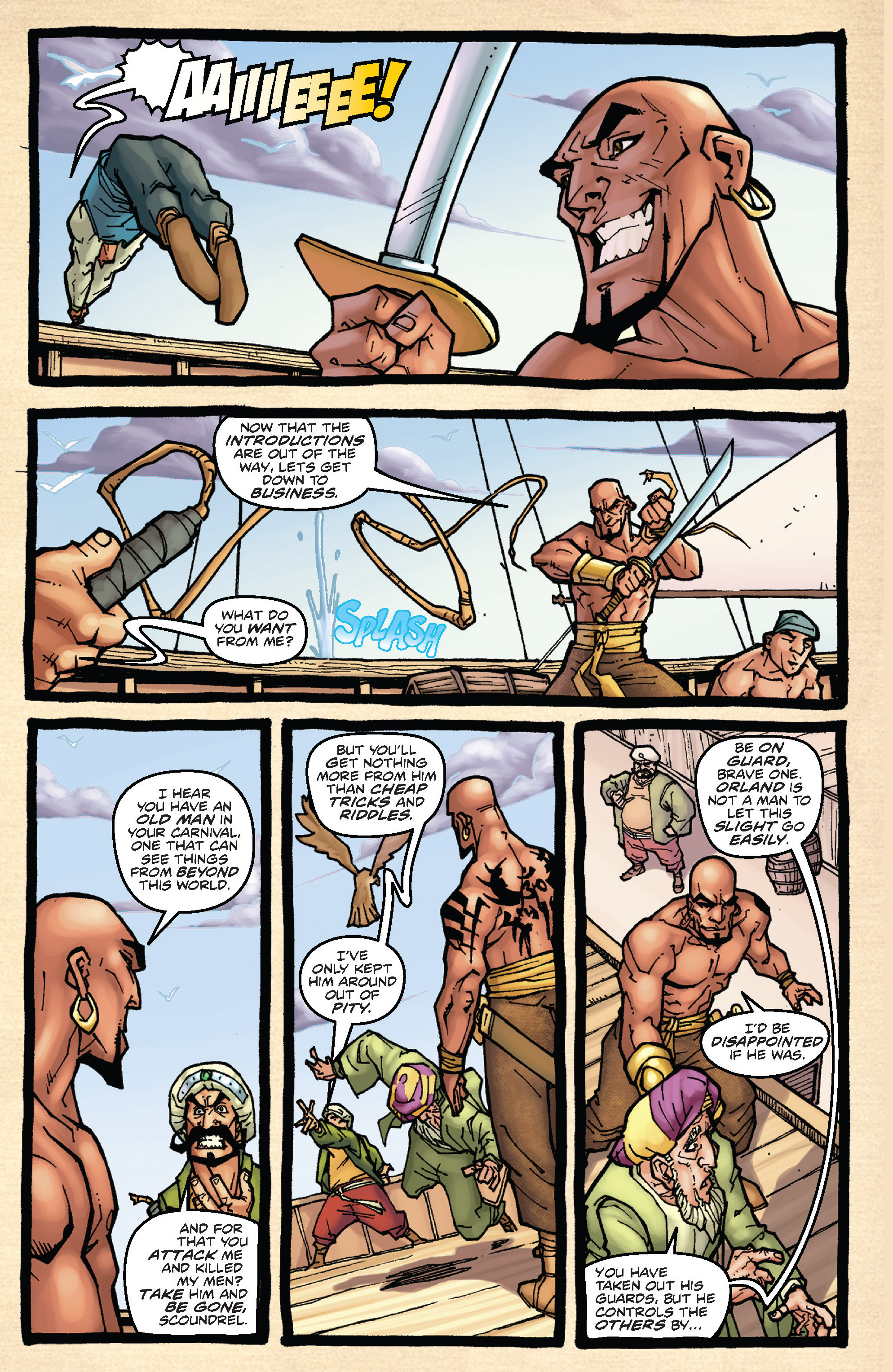 <{ $series->title }} issue Vol. 1 - The Eyes of Fire - Page 12