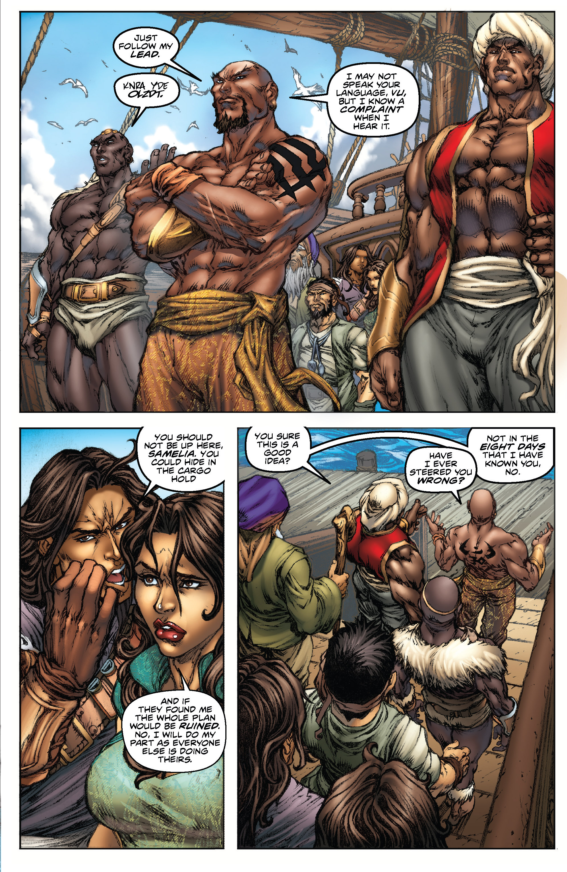 <{ $series->title }} issue Vol. 1 - The Eyes of Fire - Page 23