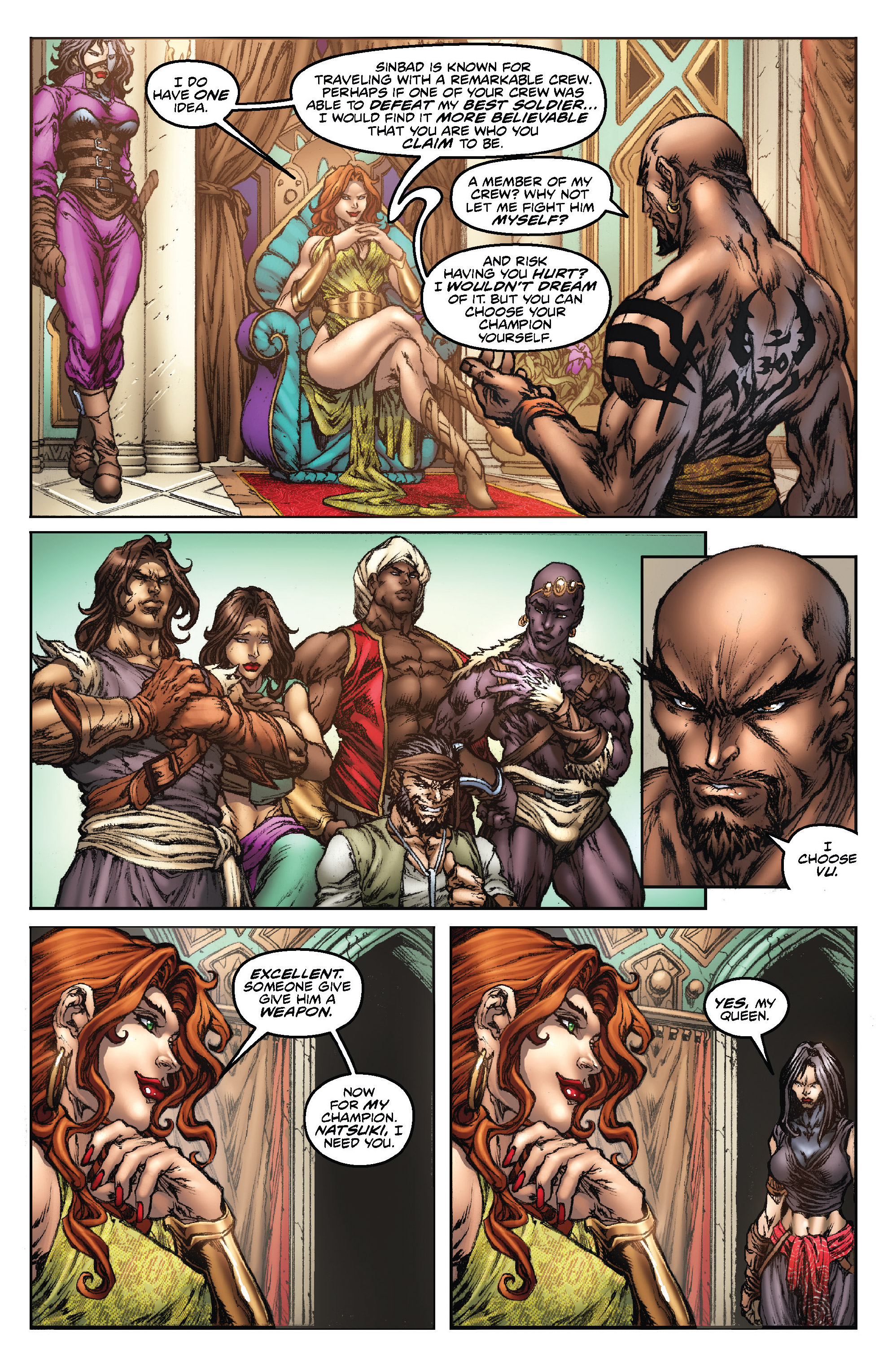 <{ $series->title }} issue Vol. 1 - The Eyes of Fire - Page 33