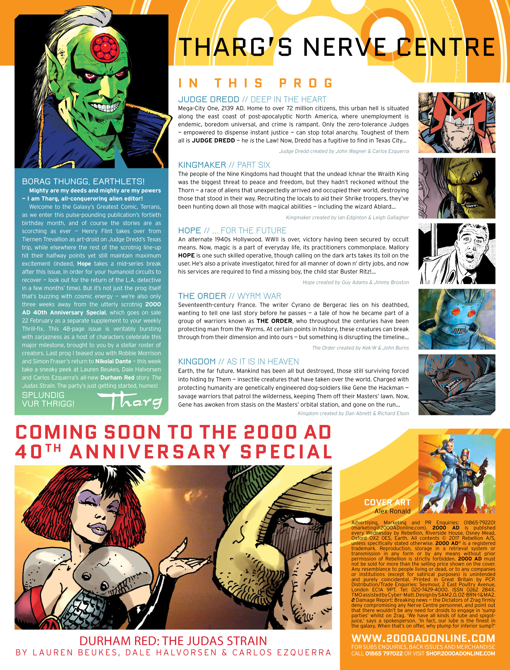 2000 AD: Chapter 2016 - Page 2