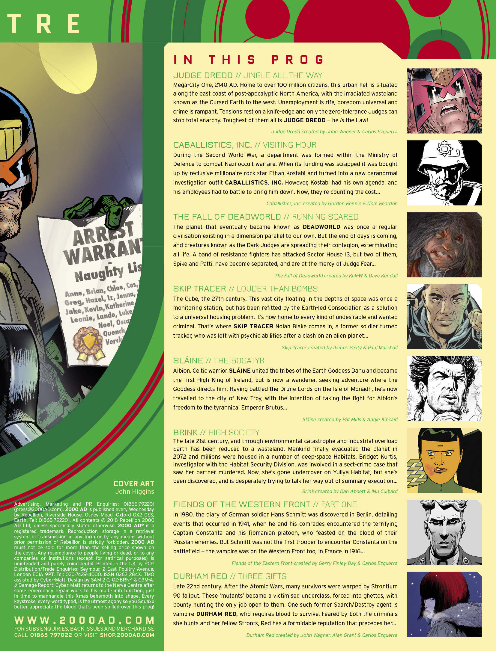 2000 AD: Chapter 2111 - Page 3