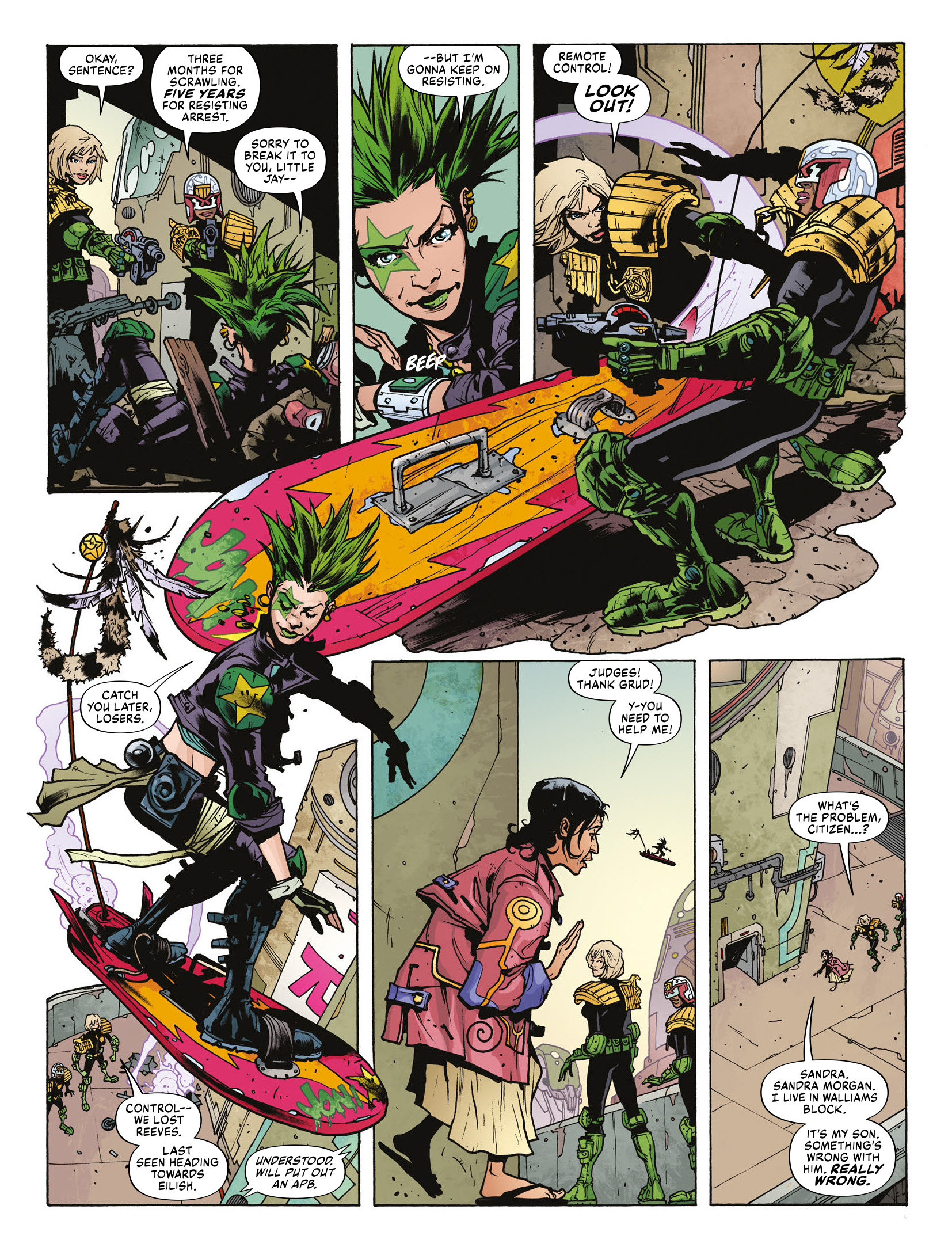 2000 AD issue 2183 - Page 25