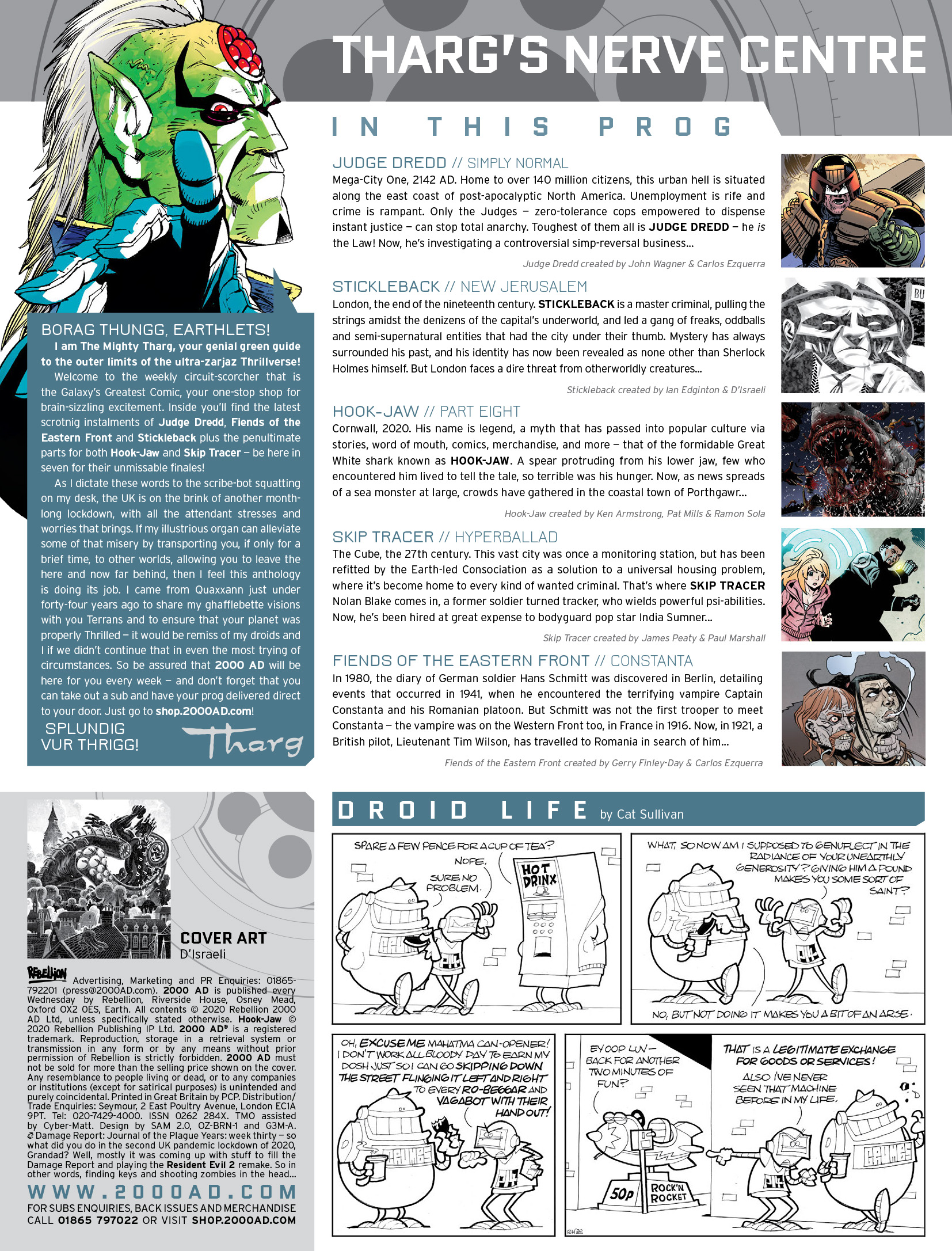 2000 AD issue 2208 - Page 2