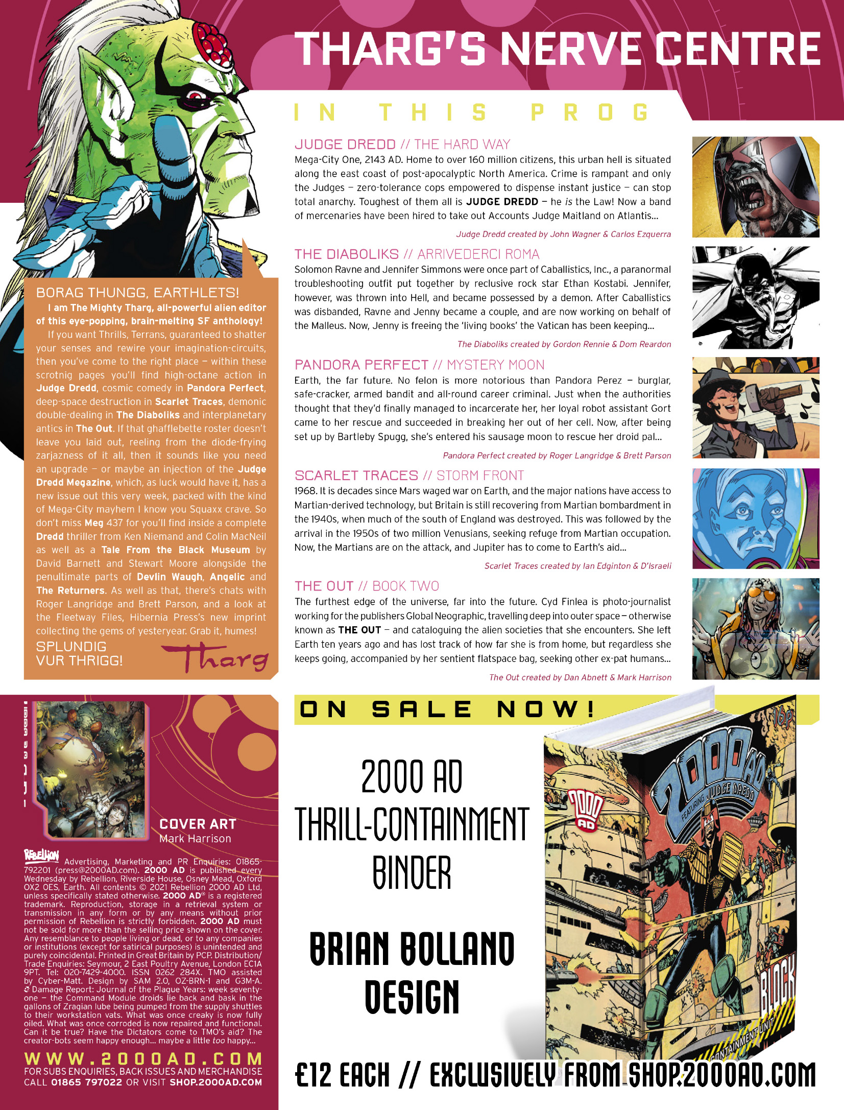 2000 AD: Chapter 2254 - Page 2