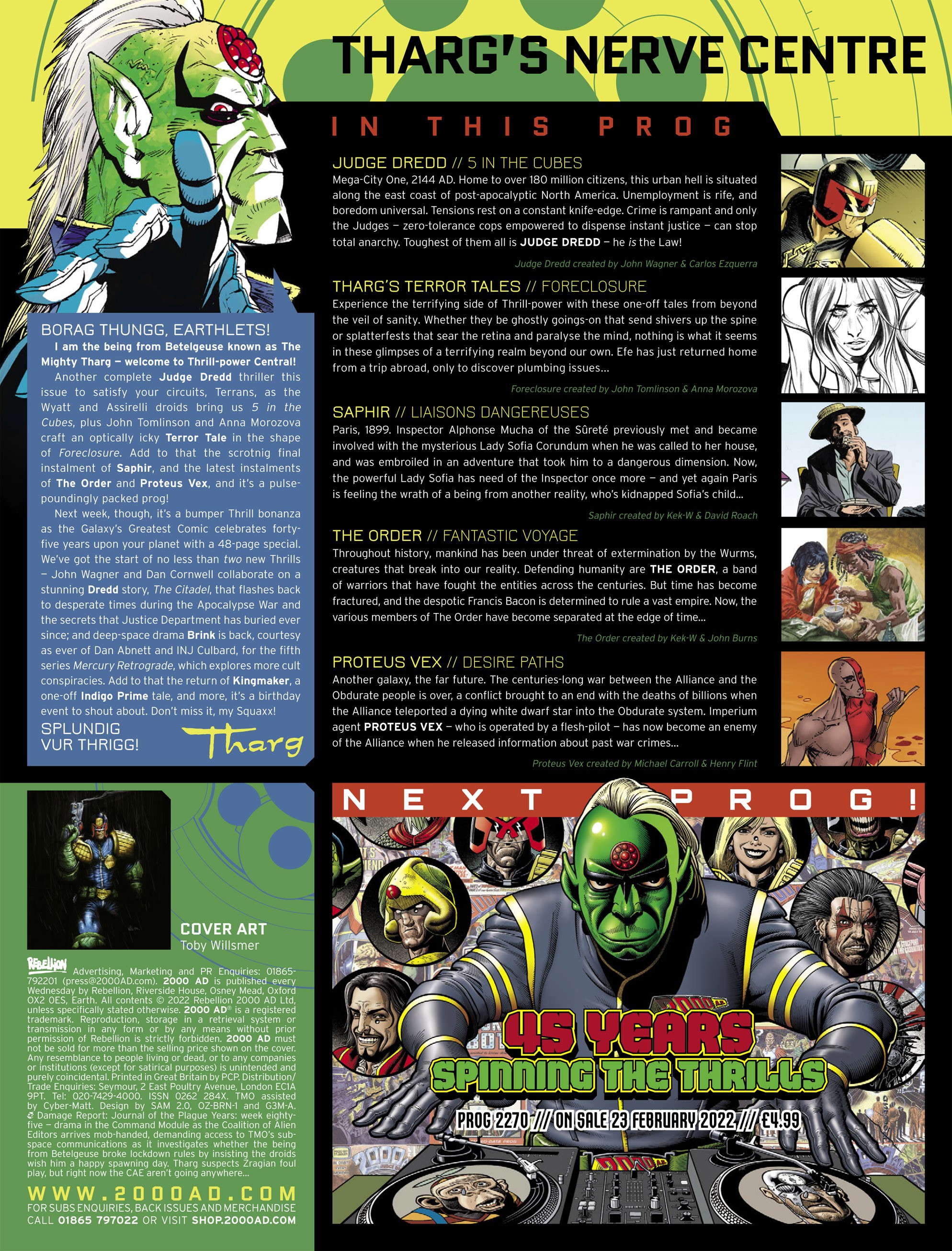 2000 AD: Chapter 2269 - Page 2