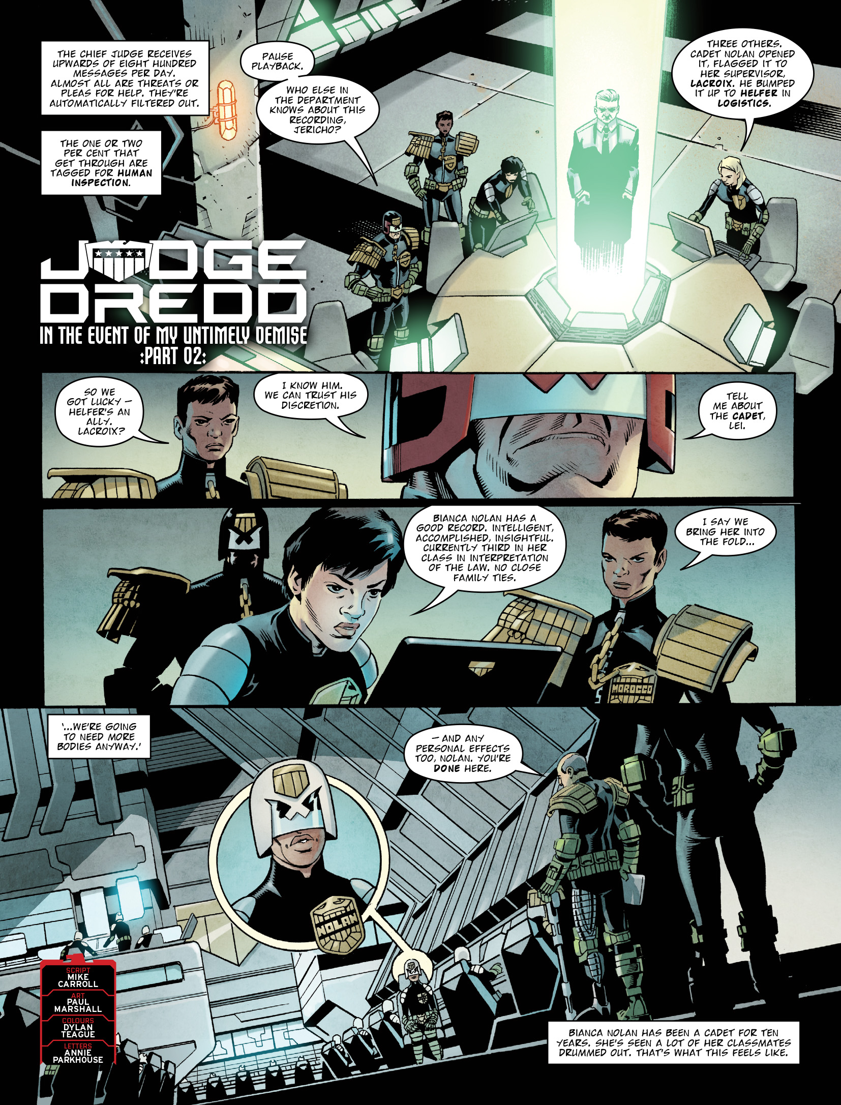 2000 AD: Chapter 2333 - Page 3