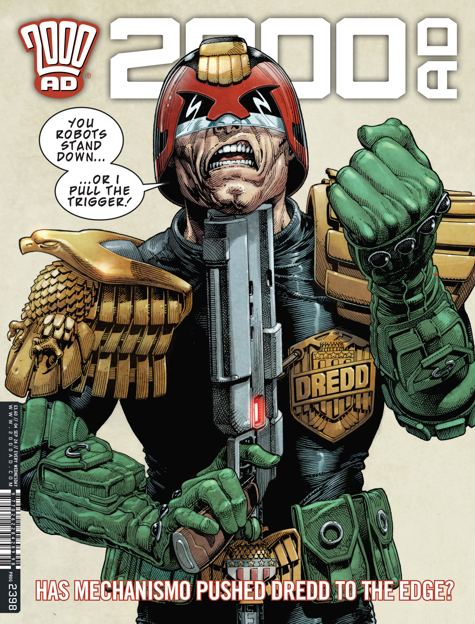 2000 AD issue 2398 - Page 1