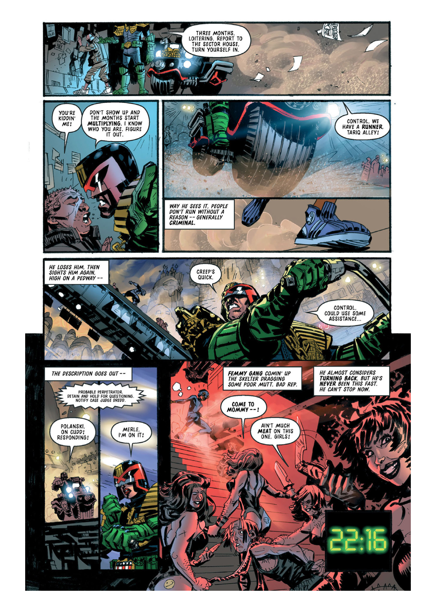 2000AD Judge Dredd Celebrating 40 Years issue 1 - Page 103