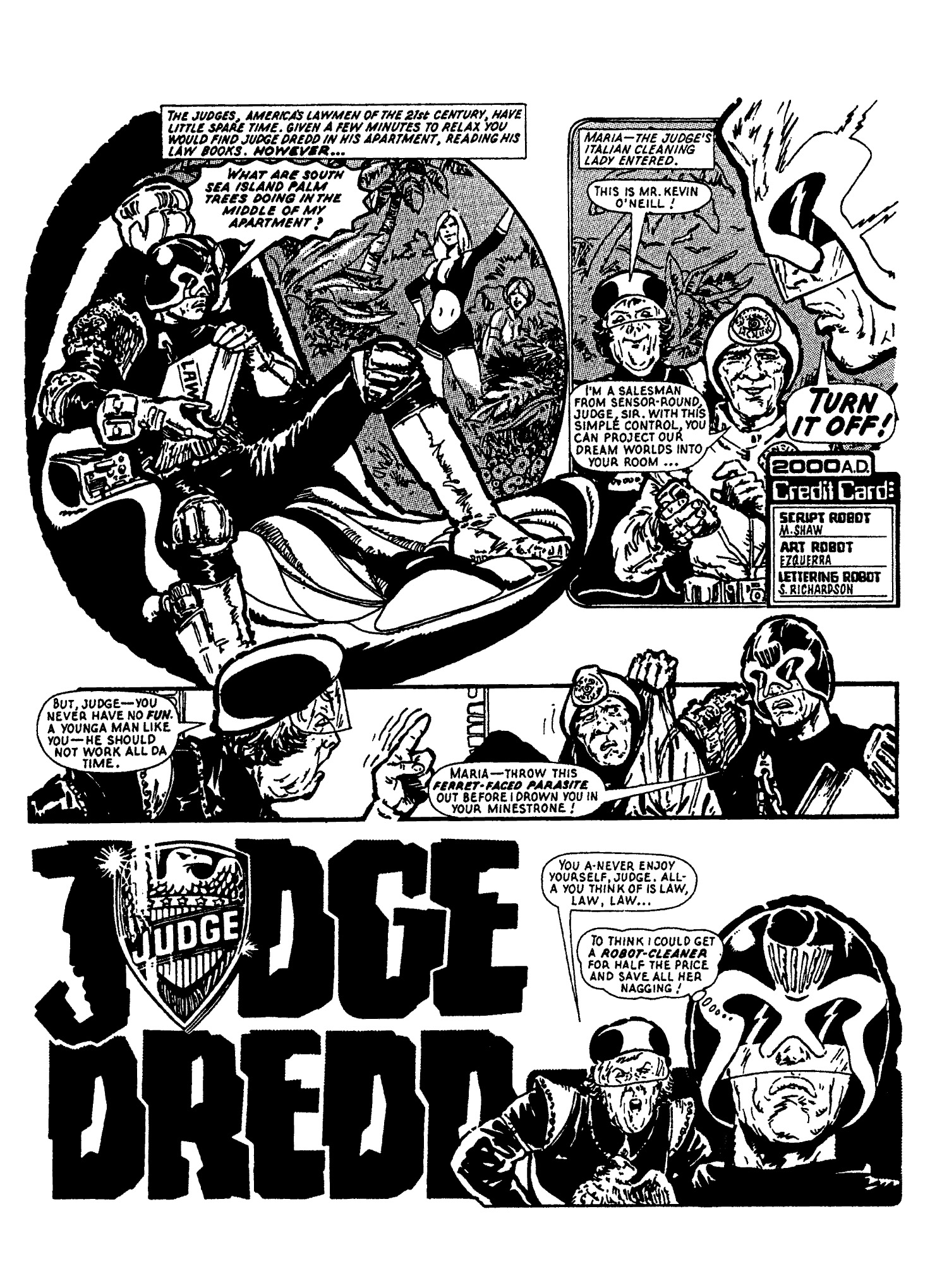 2000AD Judge Dredd Celebrating 40 Years issue 1 - Page 54