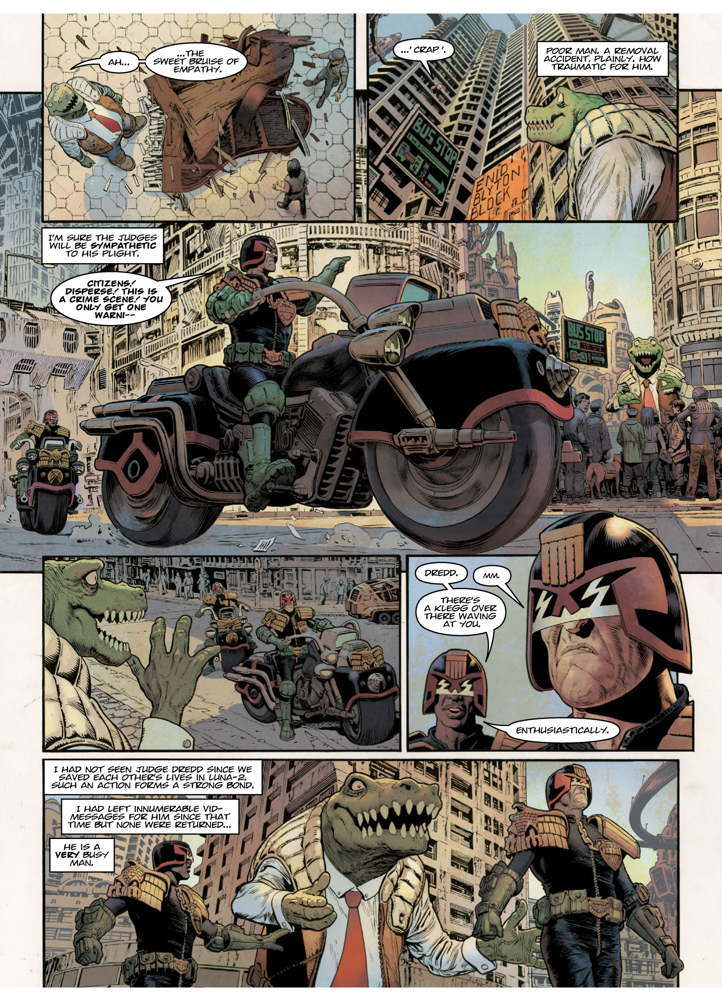 2000AD Judge Dredd Celebrating 40 Years issue 1 - Page 63