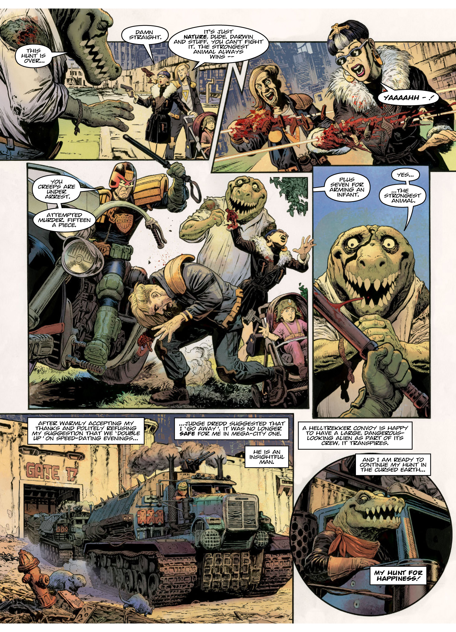 2000AD Judge Dredd Celebrating 40 Years issue 1 - Page 71