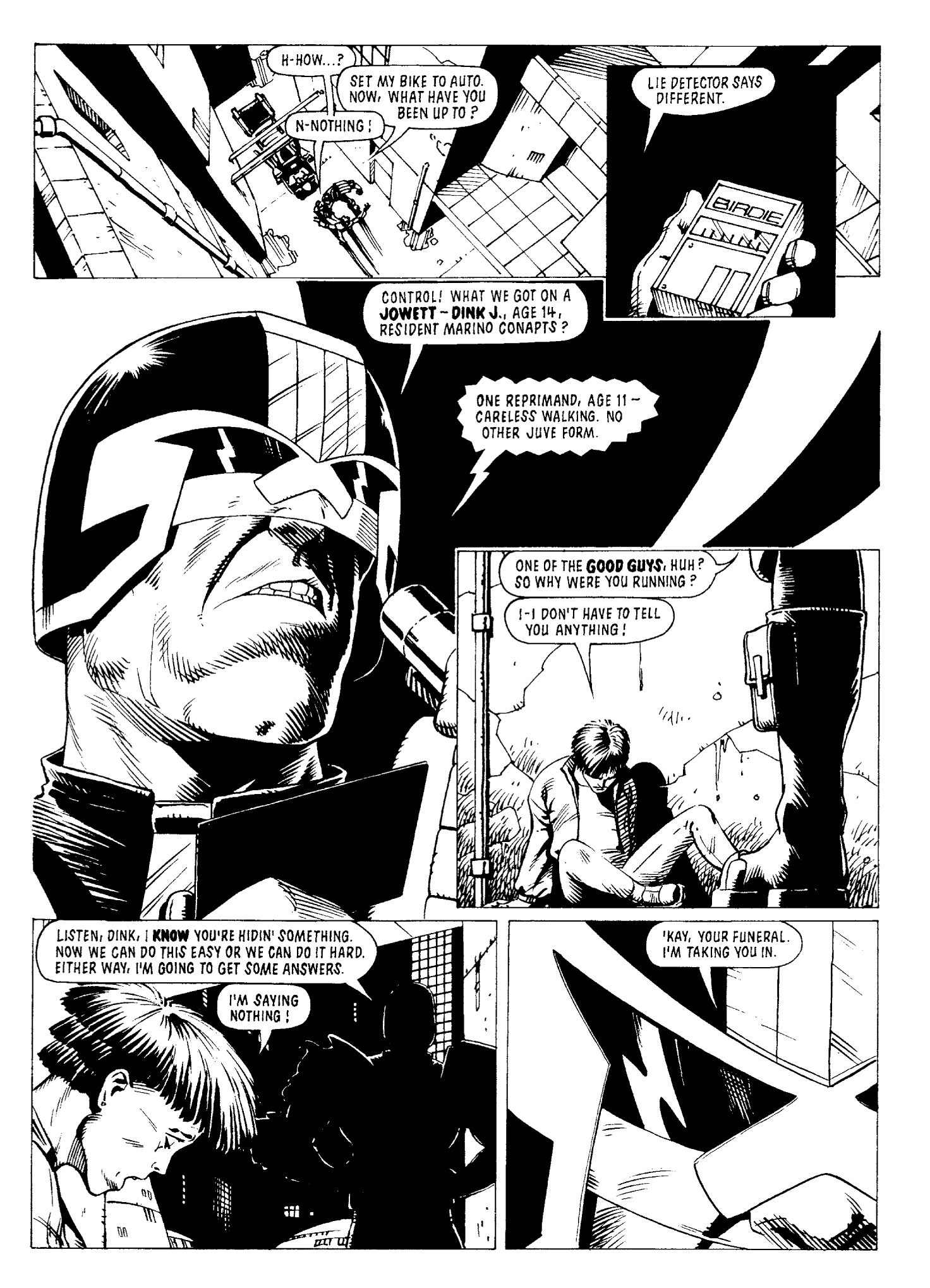 2000AD Judge Dredd Celebrating 40 Years issue 1 - Page 92