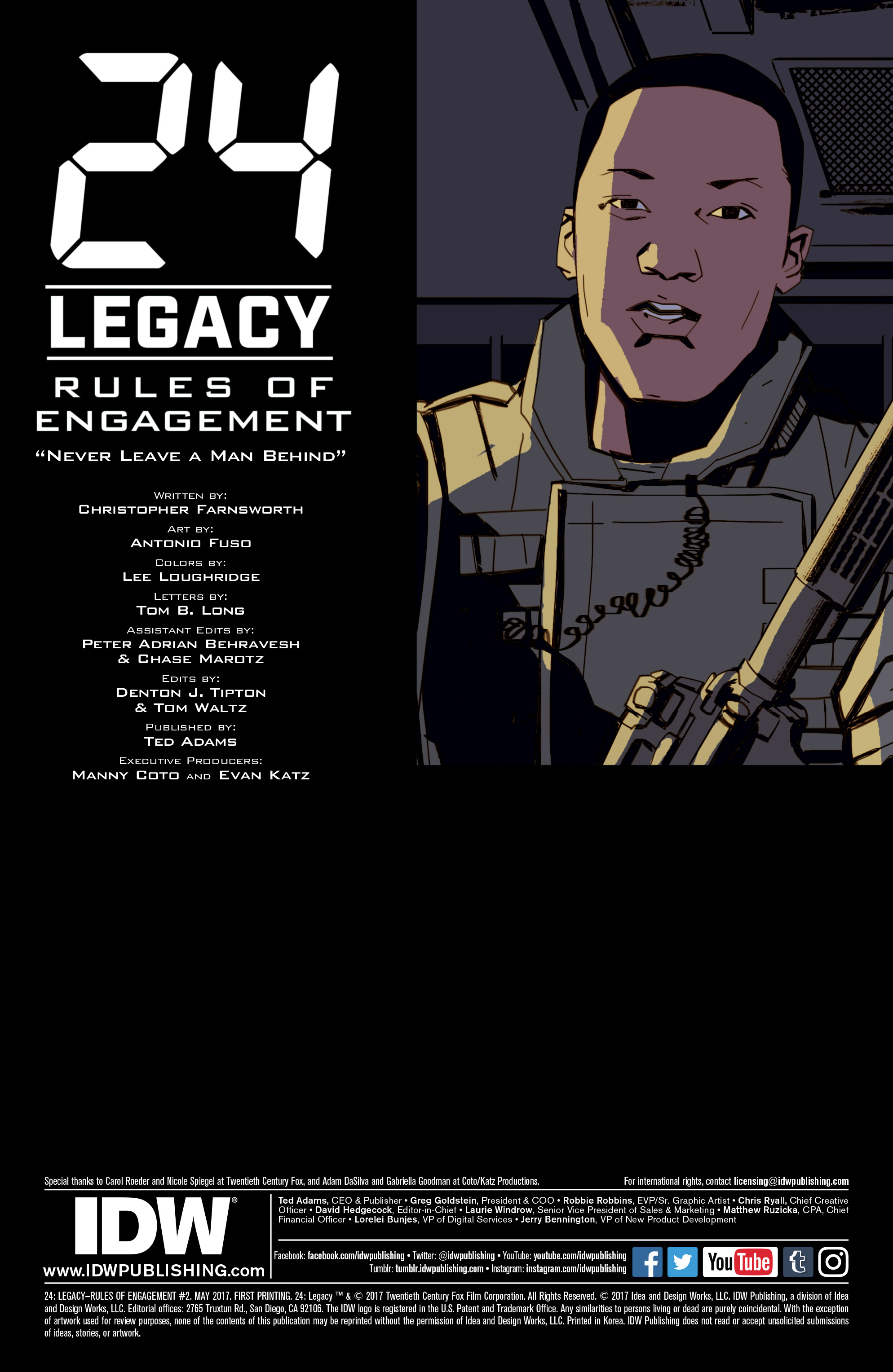 24 Legacy Rules Of Engagement (2017): Chapter 2 - Page 2