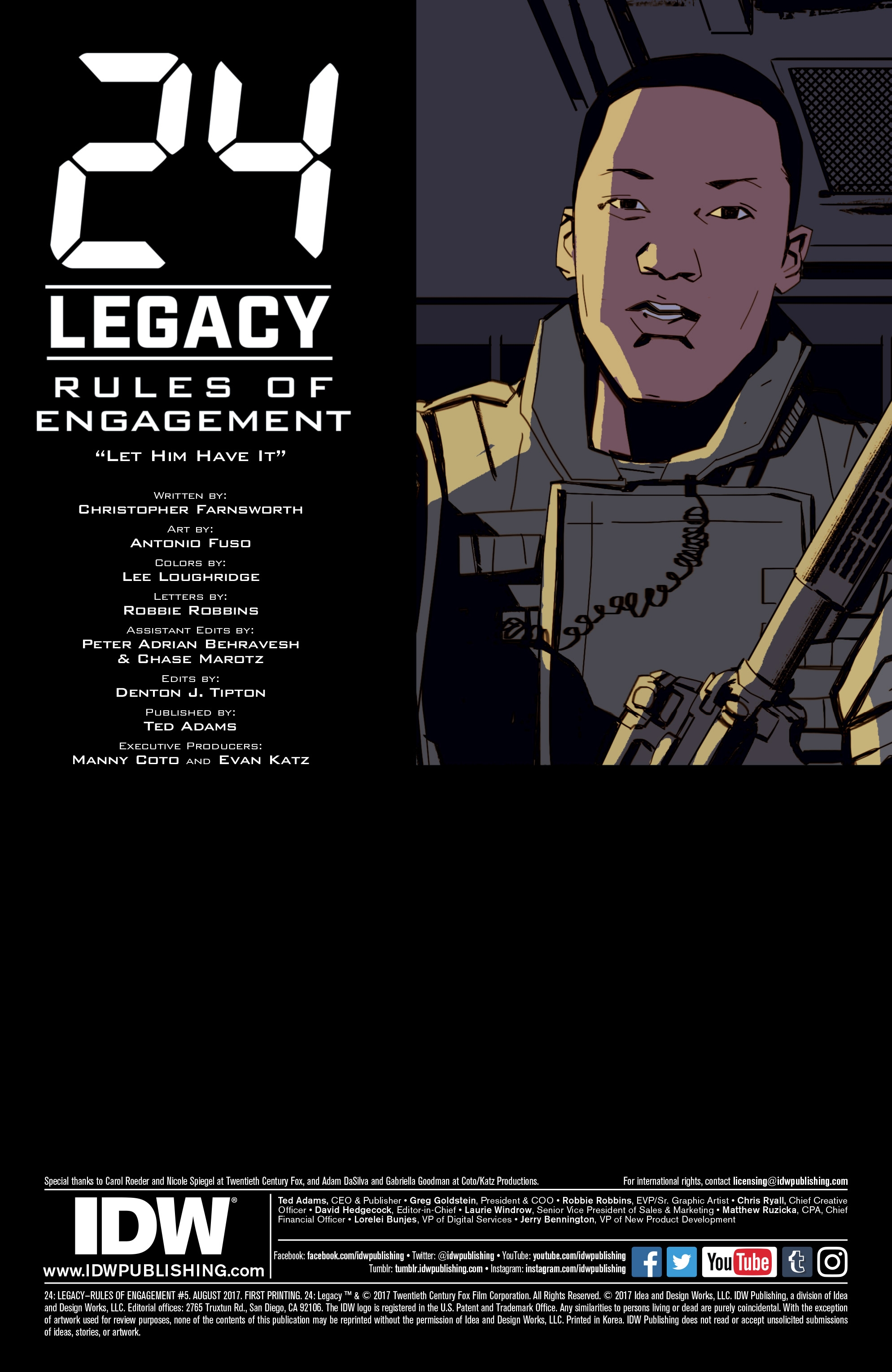 24 Legacy Rules Of Engagement (2017): Chapter 4 - Page 2