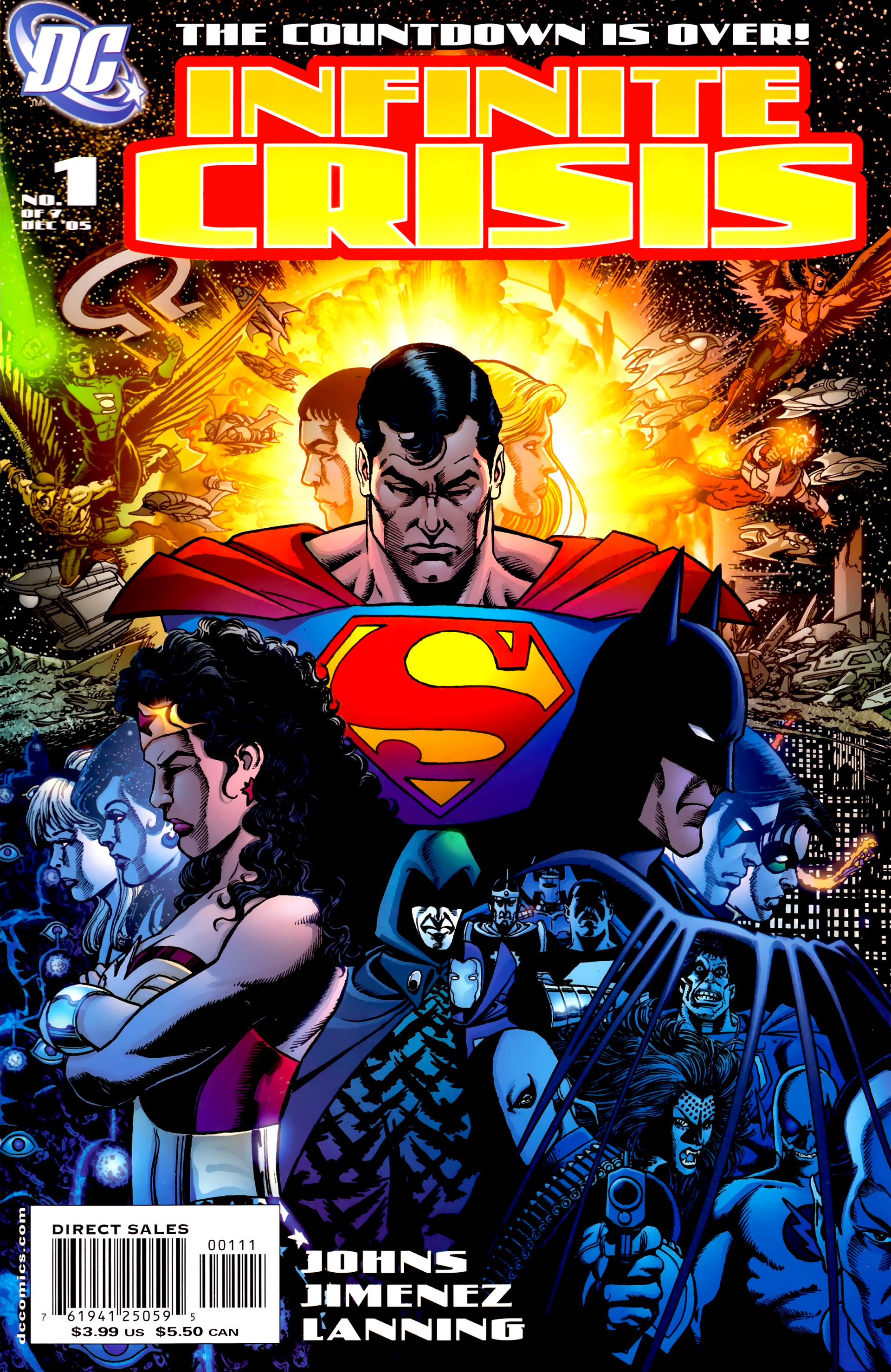 <{ $series->title }} issue 1 (Infinite Crisis 1) - Page 1