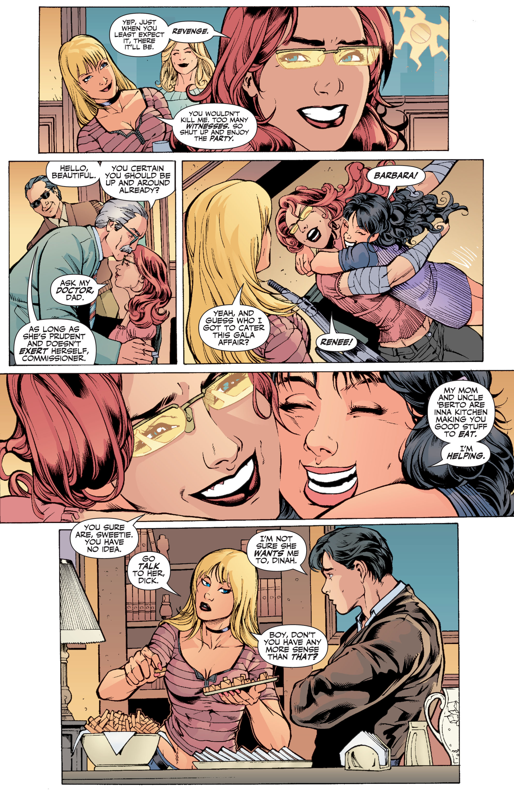 <{ $series->title }} issue 15 (Birds of Prey) - Page 4