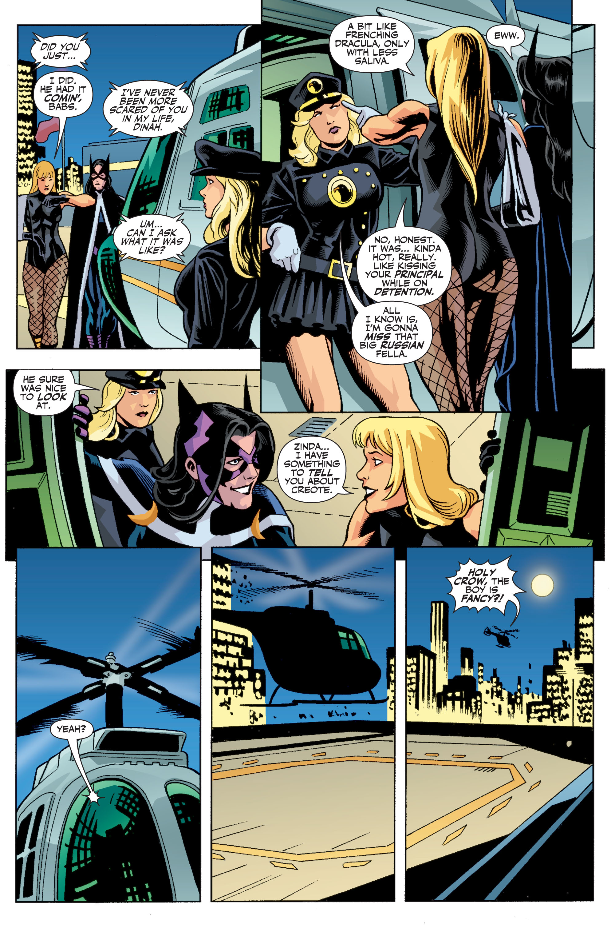 <{ $series->title }} issue 19 (Birds of Prey) - Page 22