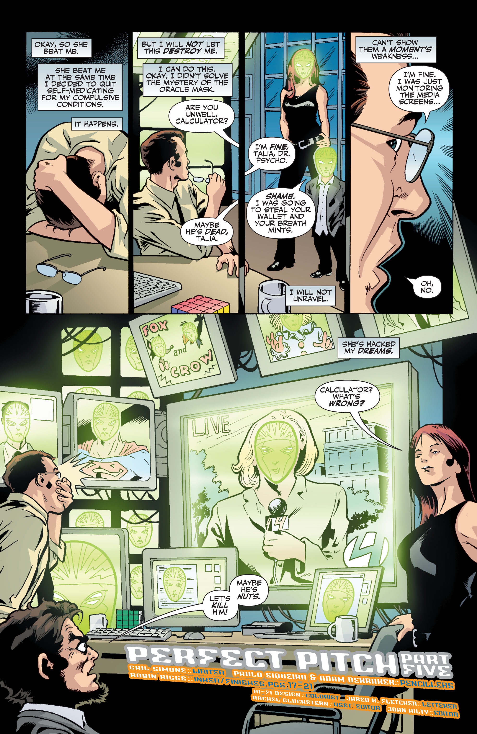 <{ $series->title }} issue 19 (Birds of Prey) - Page 23